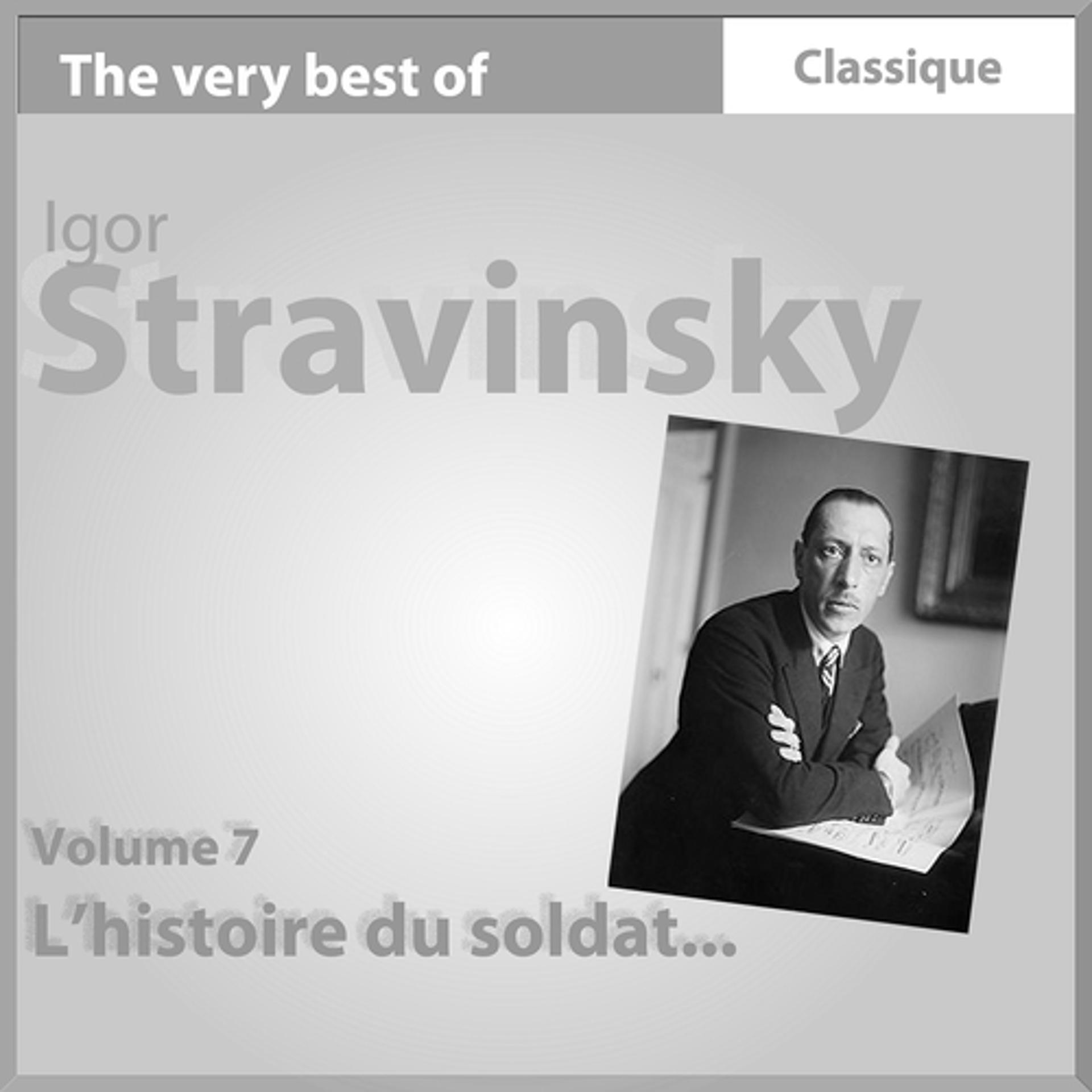 Постер альбома Stravinsky : L'histoire du soldat & Concerto pour orchestre de chambre Dumbarton Oaks