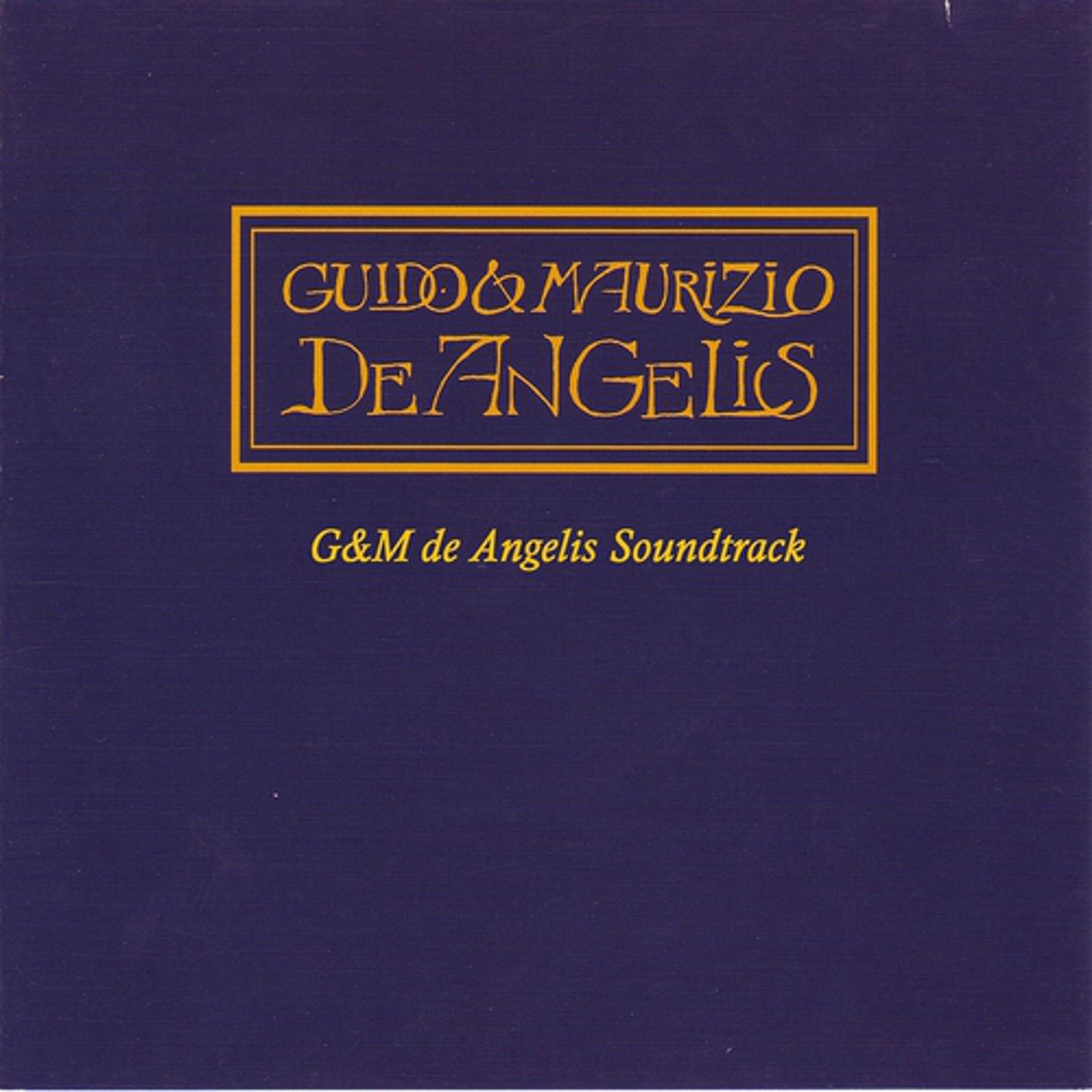 Постер альбома G and M de Angelis Soundtrack