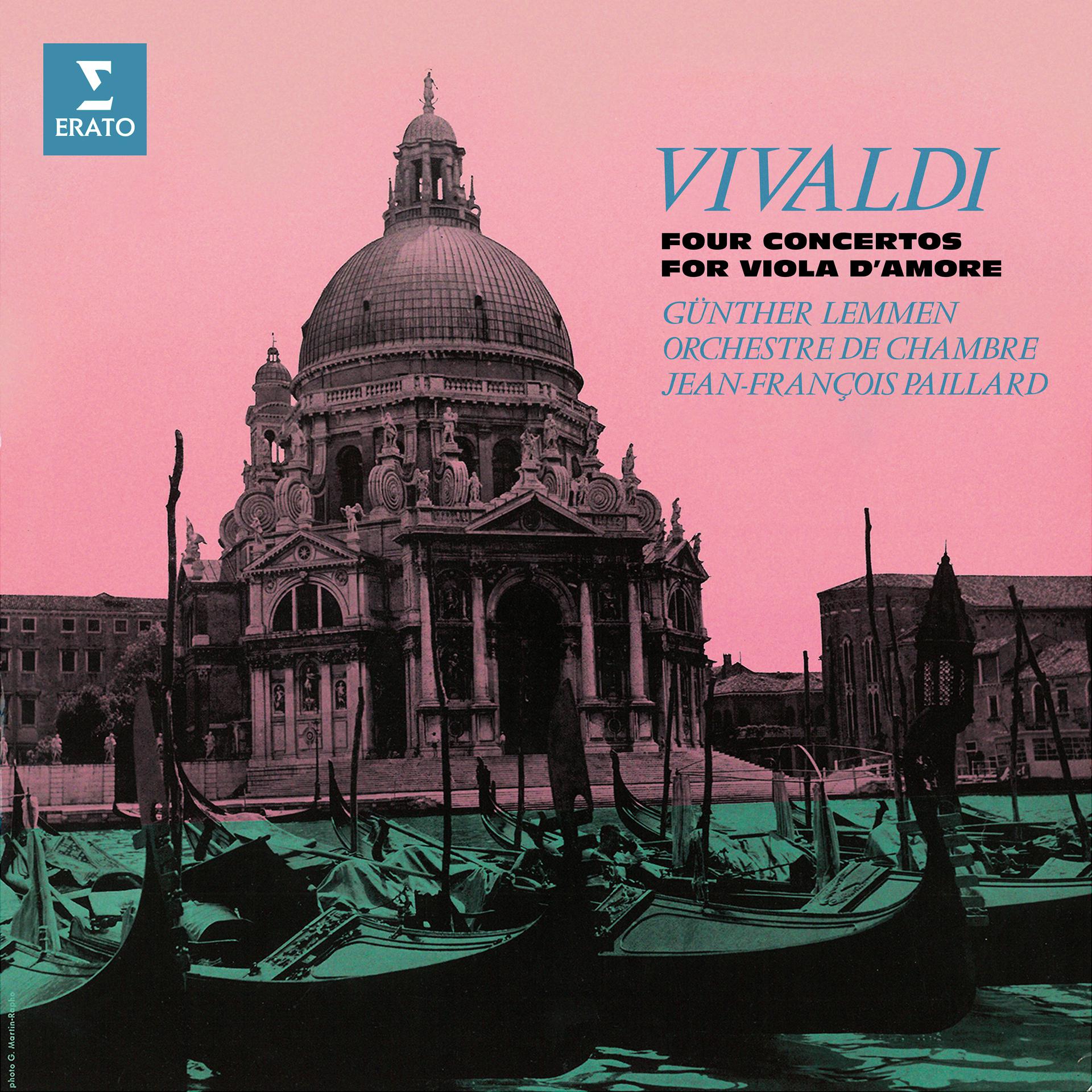 Постер альбома Vivaldi: Concertos for Viola d'amore, RV 97, 394, 395 & 396