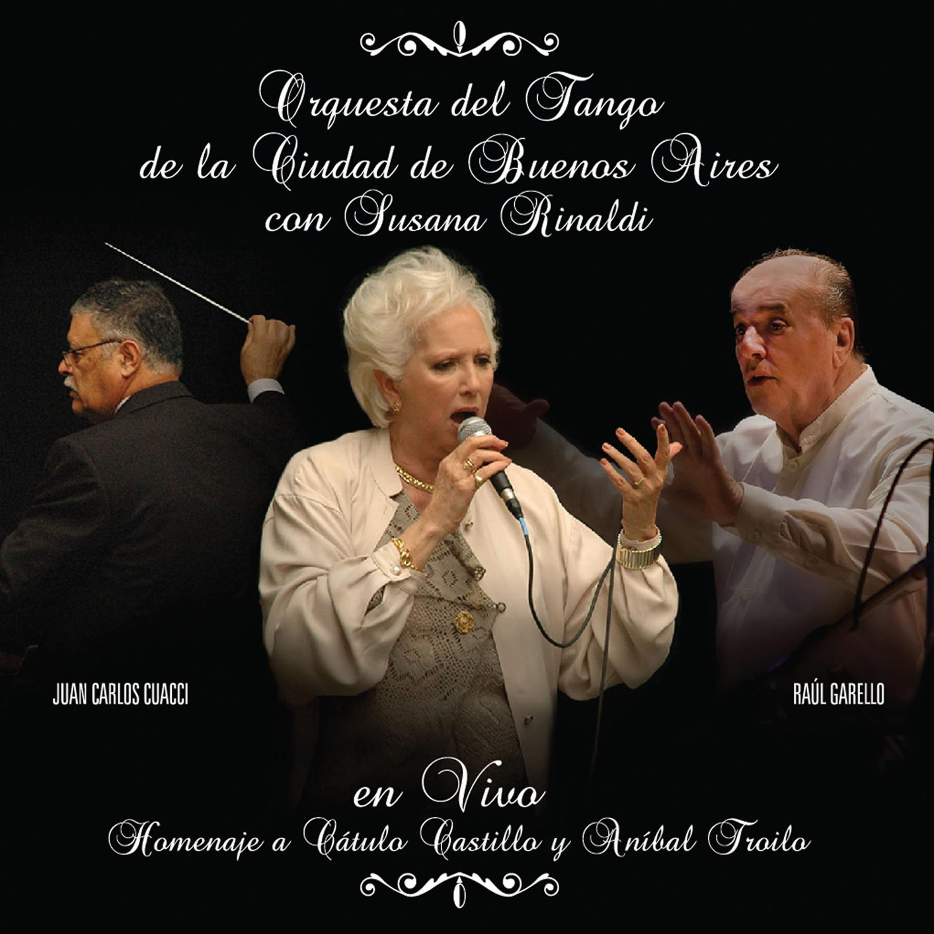 Постер альбома En vivo - Homenaje a Cátulo Castillo y Aníbal Troilo