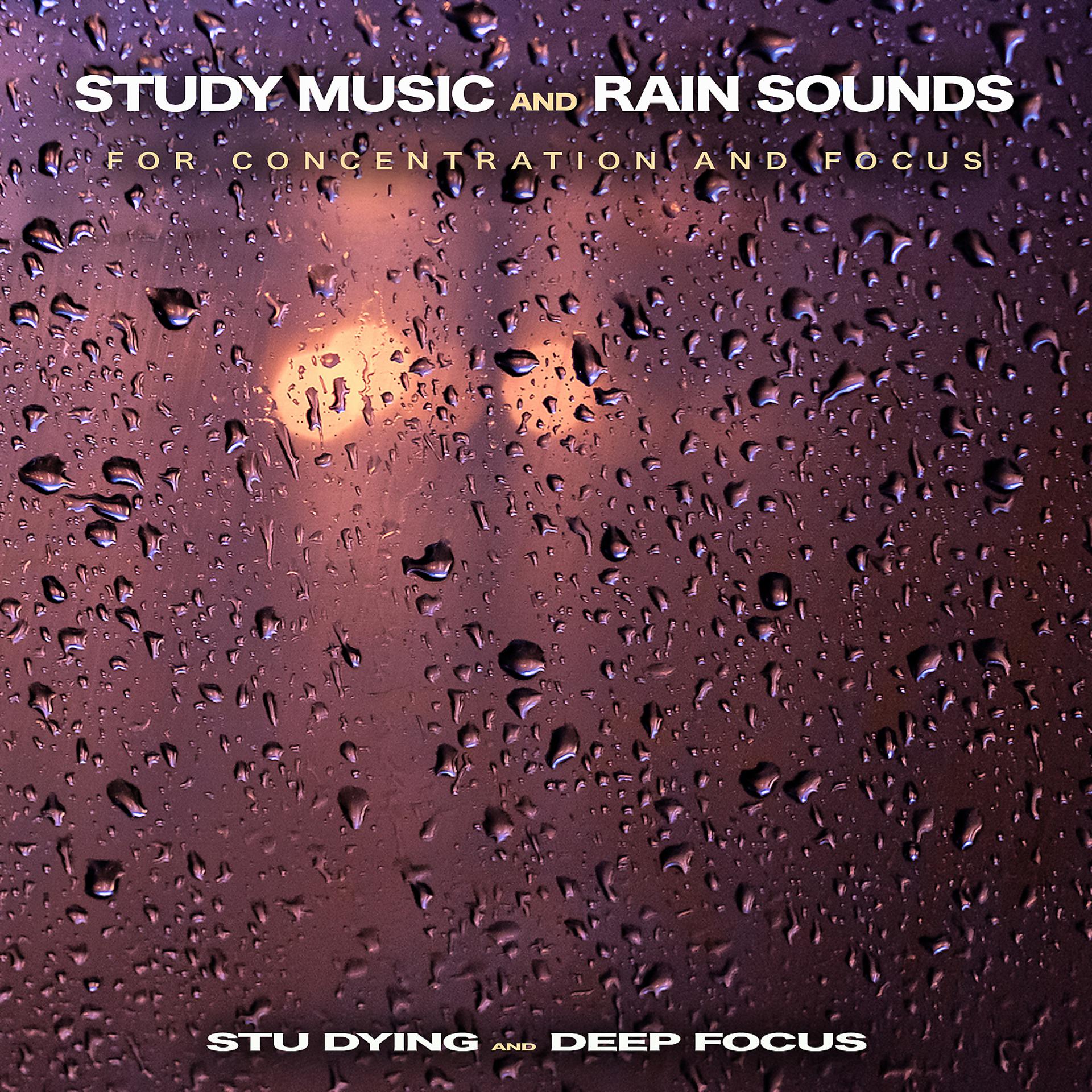 Постер альбома Study Music and Rain Sounds For Concentration and Focus