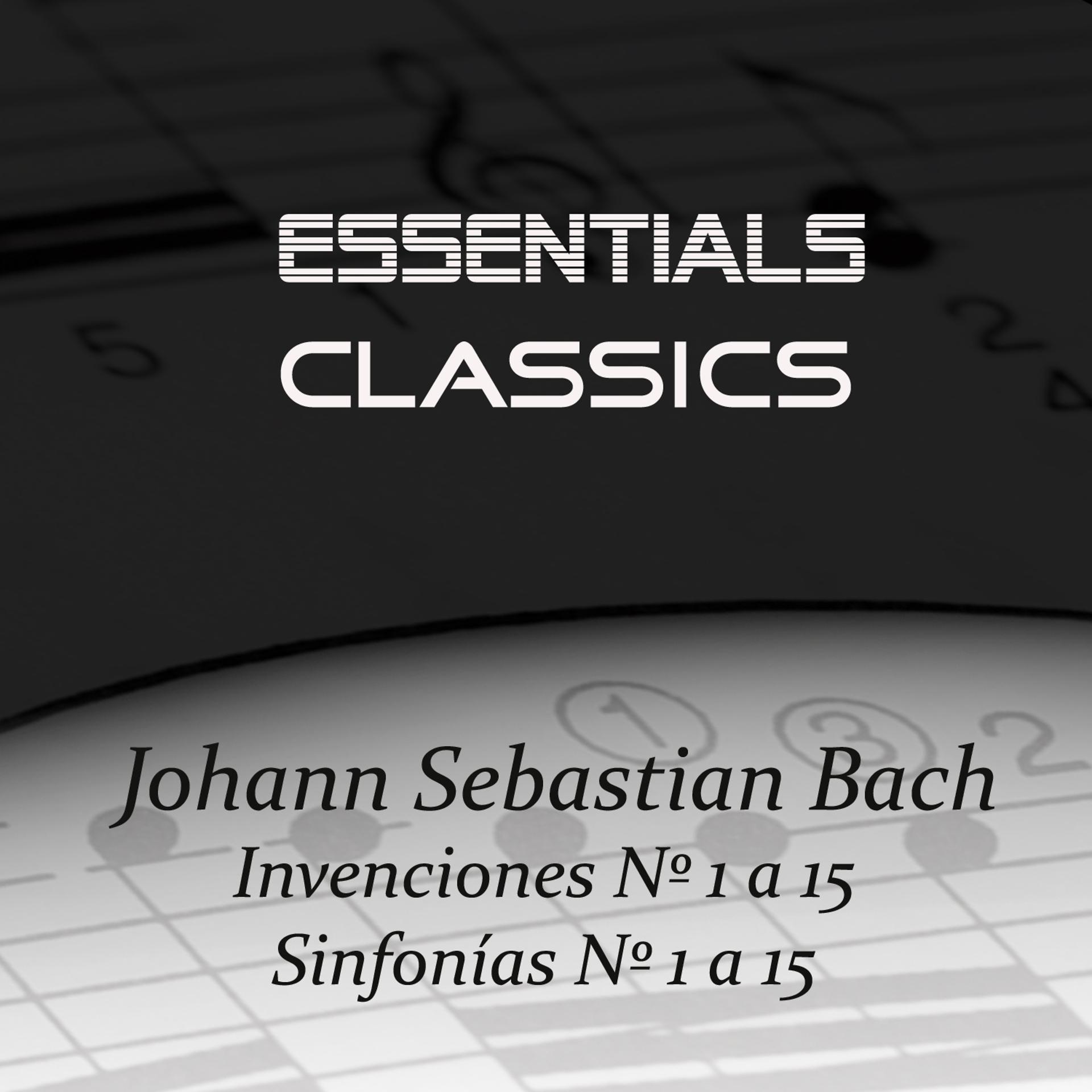 Постер альбома Johann Sebastian Bach: Invenciones y Sinfonías