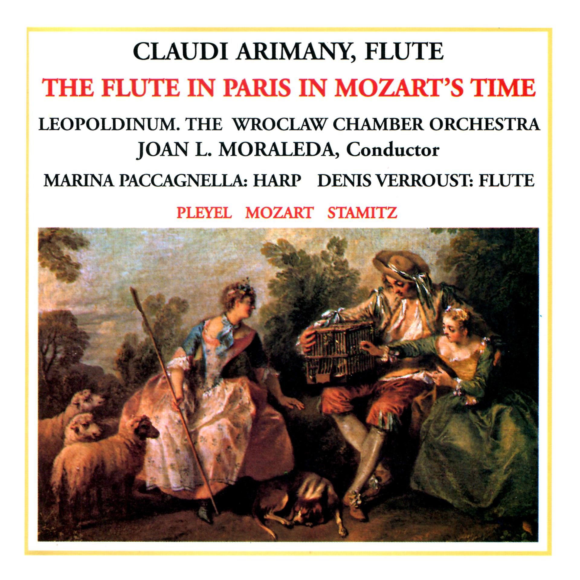 Постер альбома The Flute in Paris in Mozart's Time