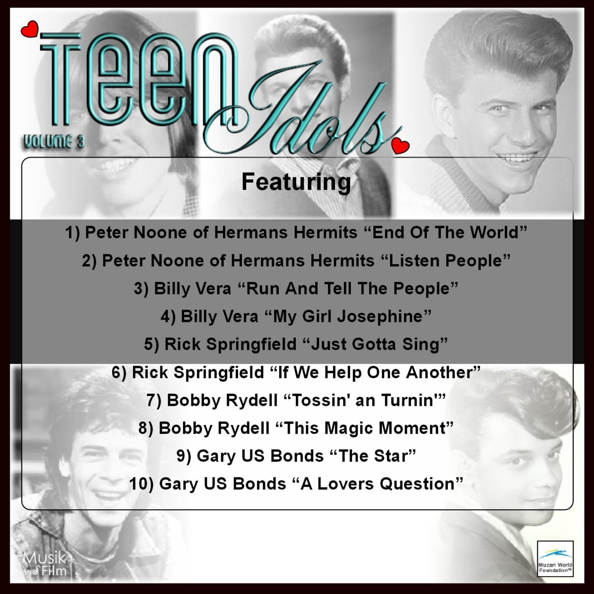 Постер альбома Teen Idols, Vol. 3