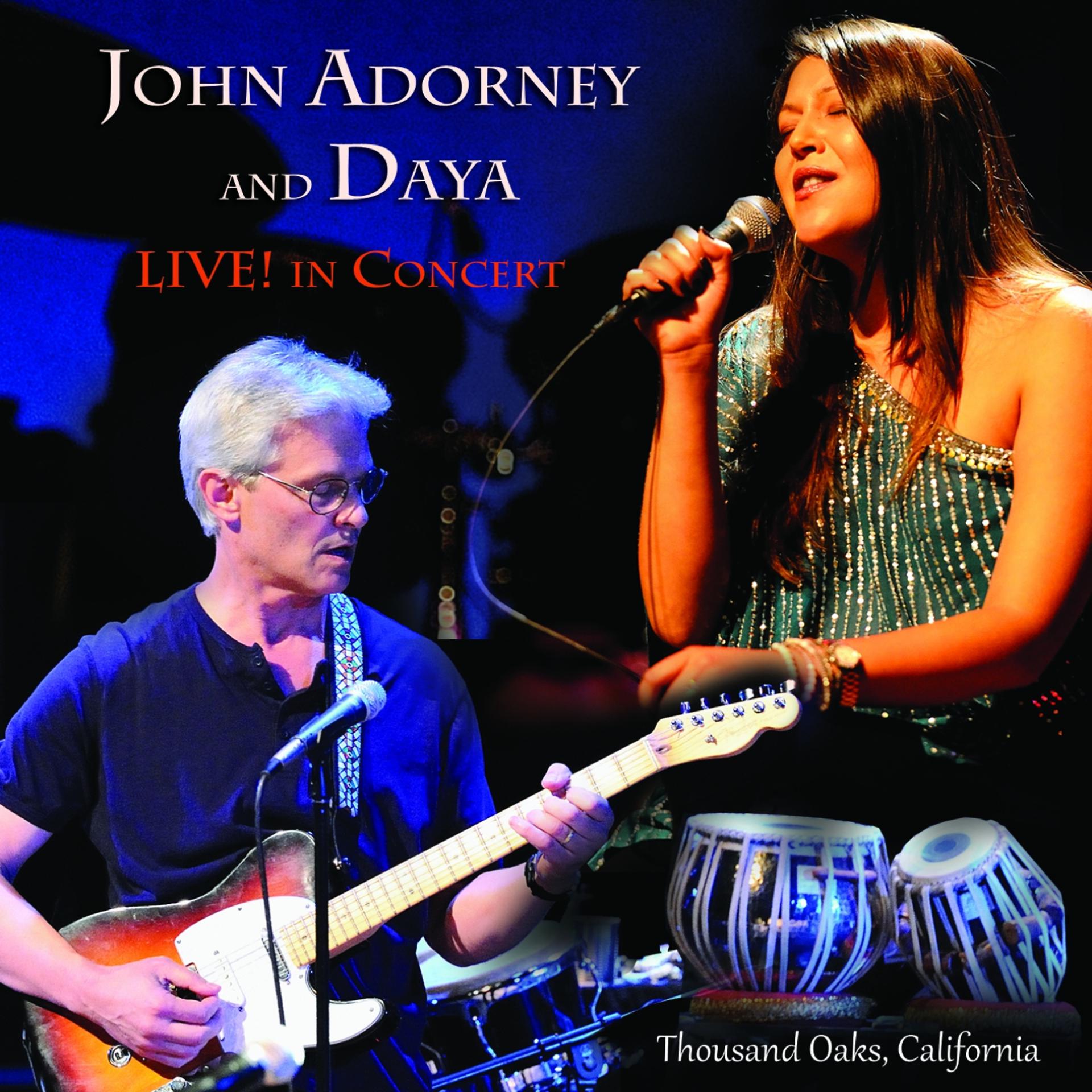 Постер альбома John Adorney & Daya Live! In Concert