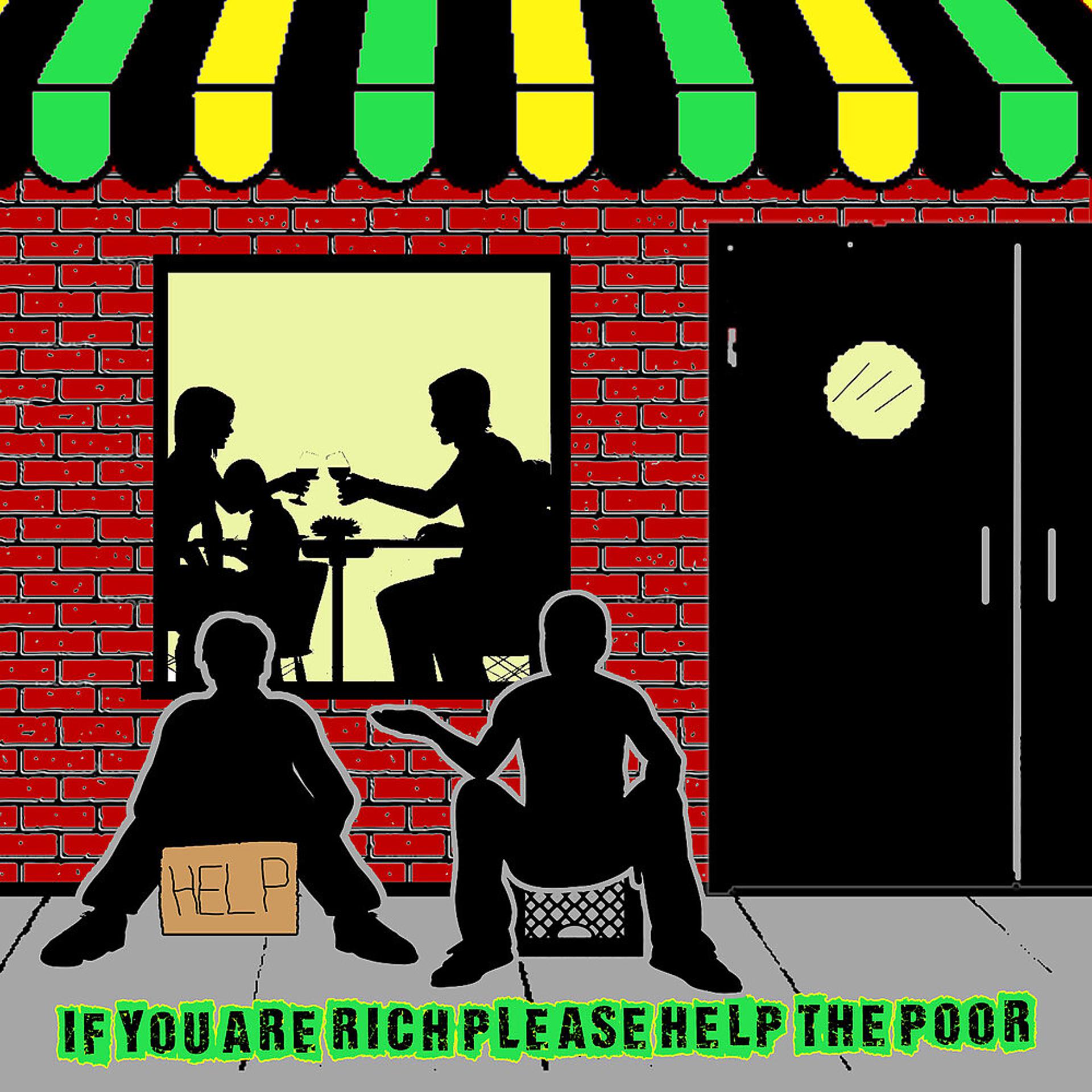 Постер альбома If You Are Rich Please Help the Poor