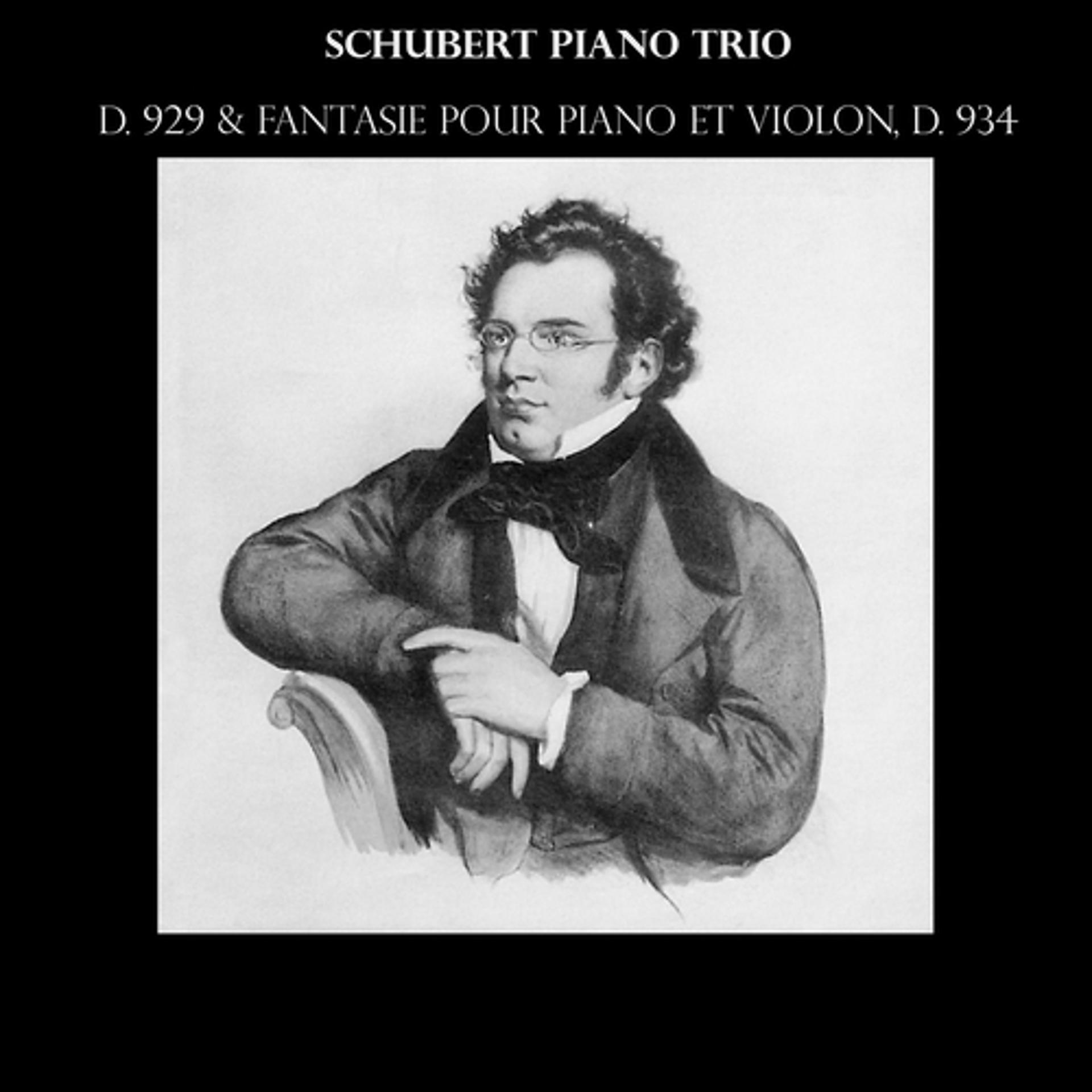 Постер альбома Schubert: Piano Trio, D. 929 & Fantaisie pour piano et violon, D. 934