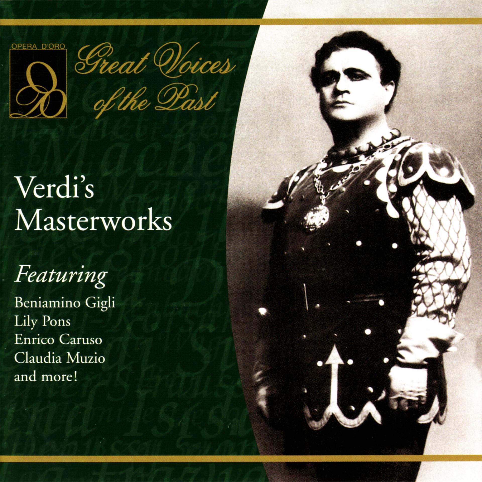 Постер альбома Verdi's Masterworks