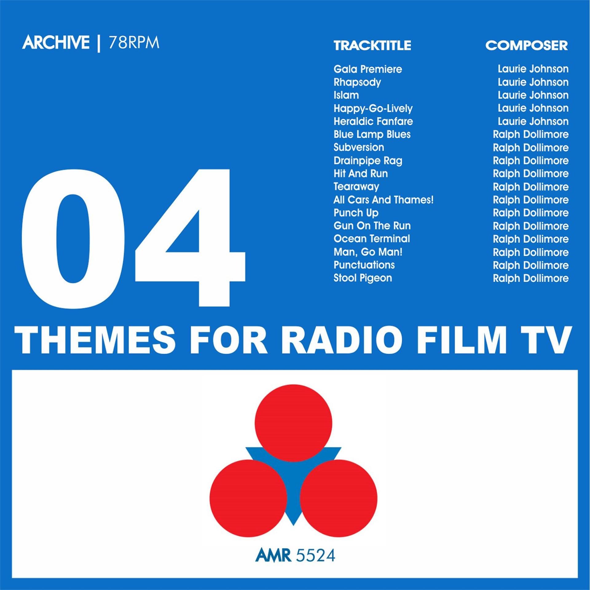 Постер альбома Themes for Radio, Film, Tv Volume 4