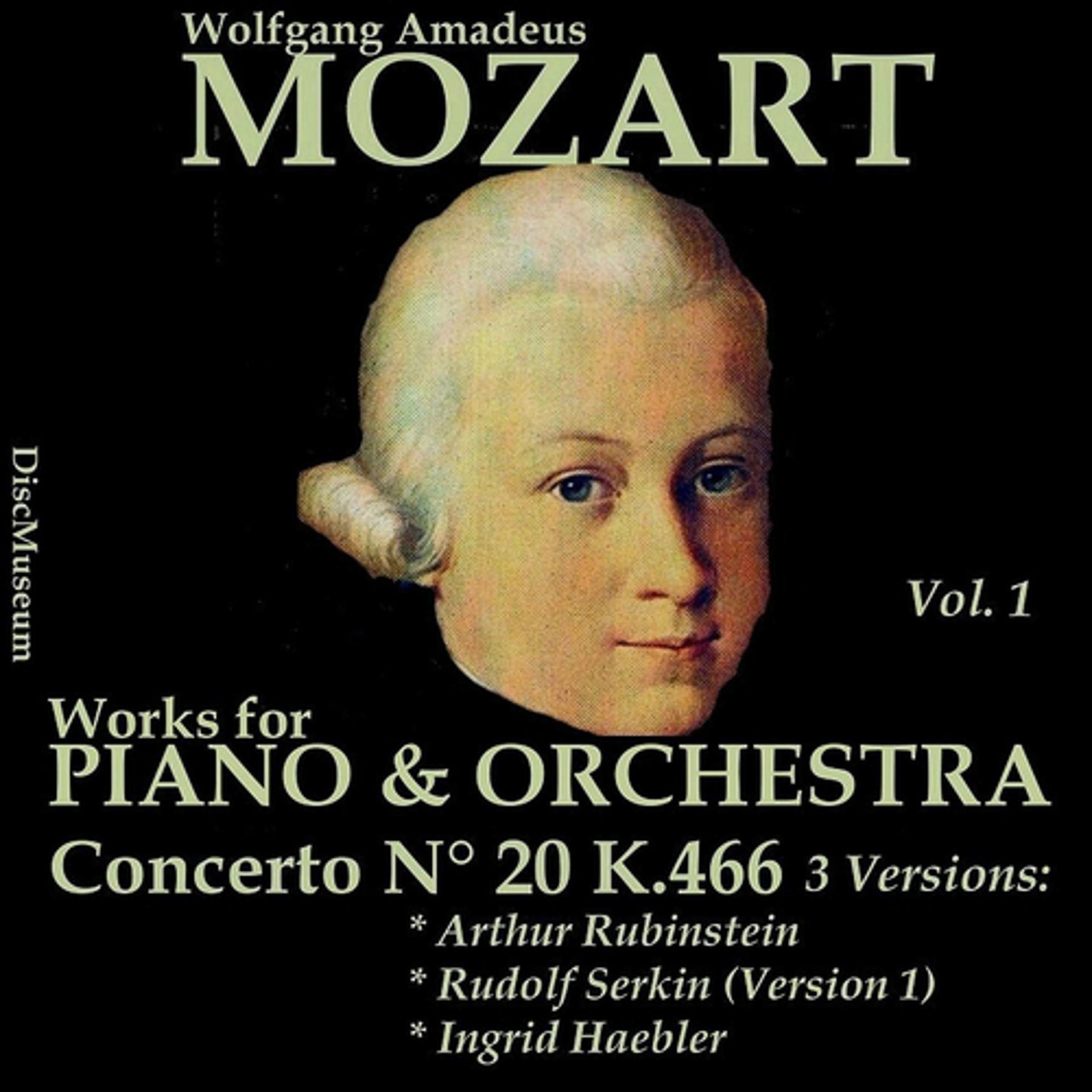 Постер альбома Mozart, Vol. 1 : Concertos K466