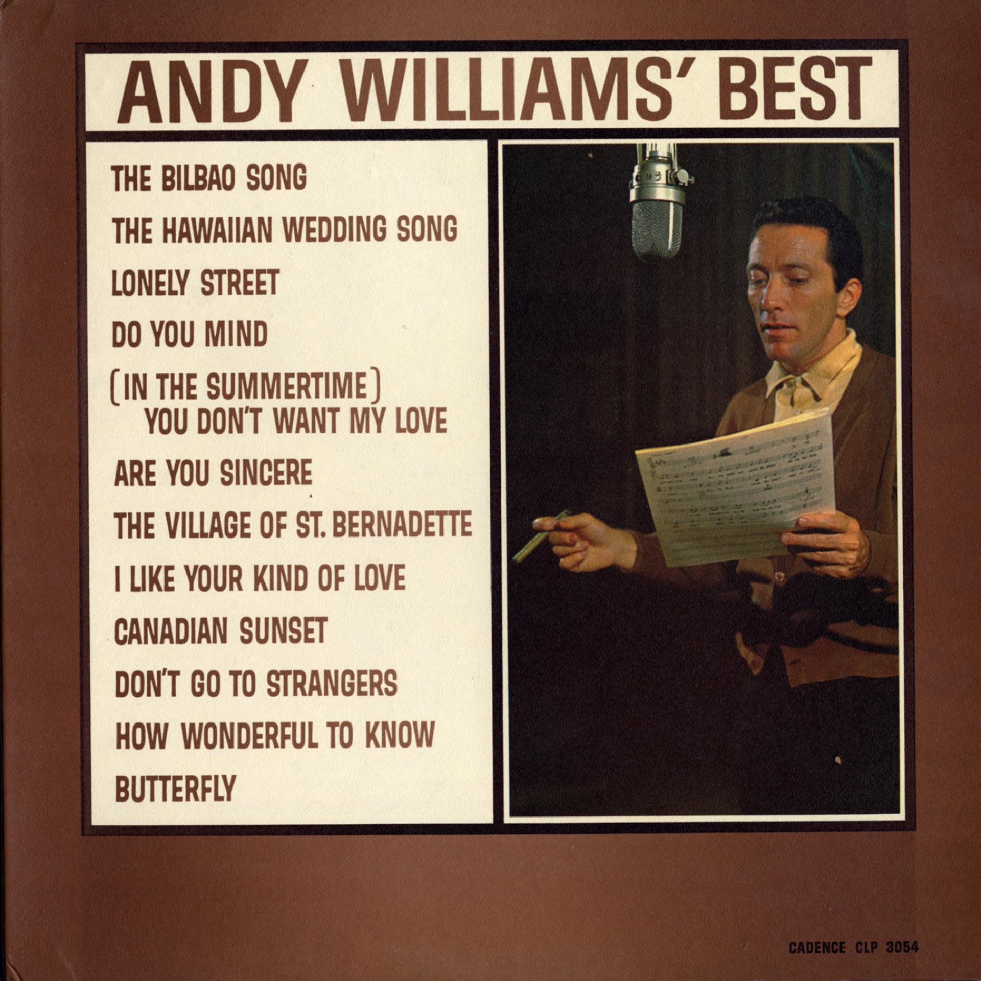 Постер альбома Andy Williams' Best