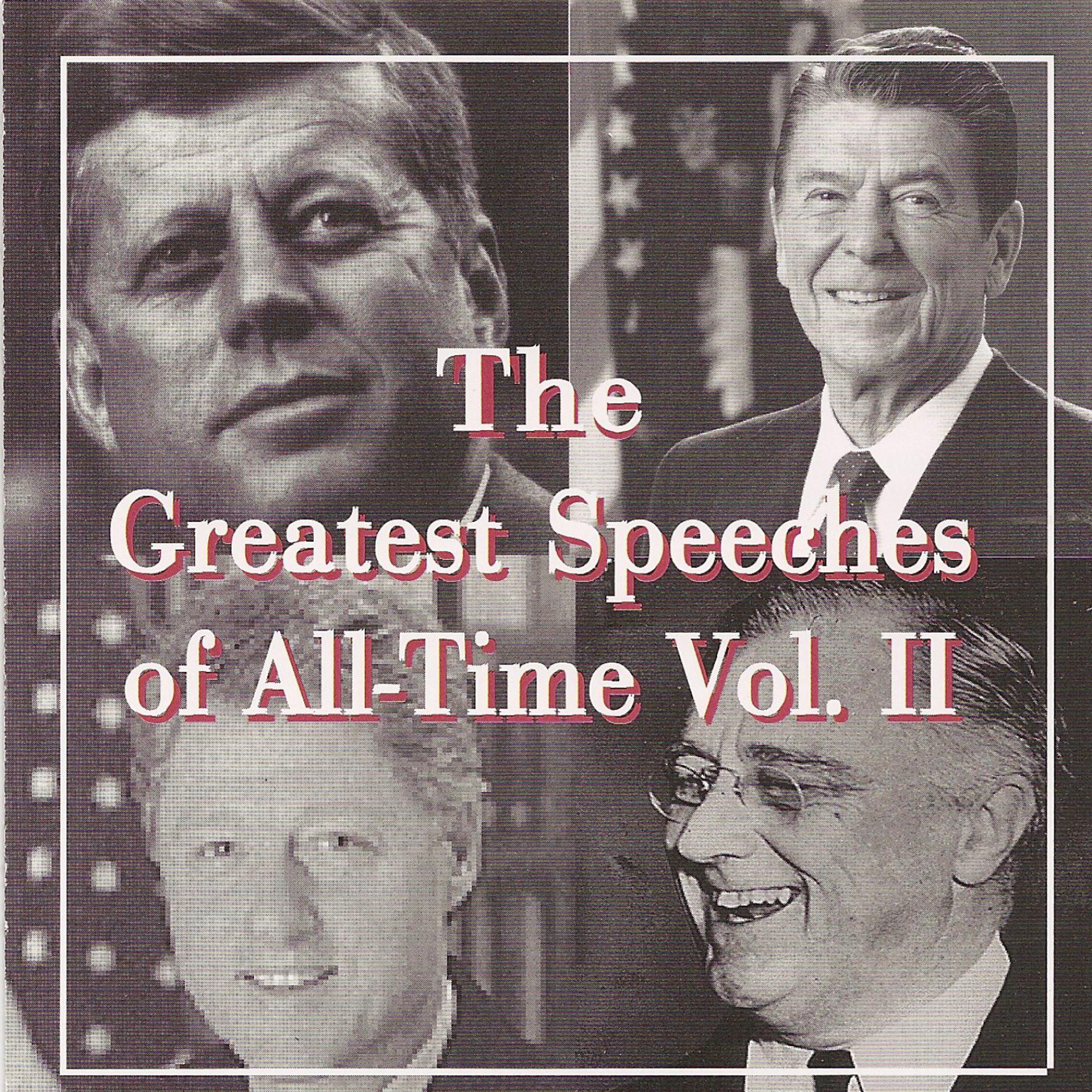 Постер альбома Greatest Speeches of All Time Vol. 2