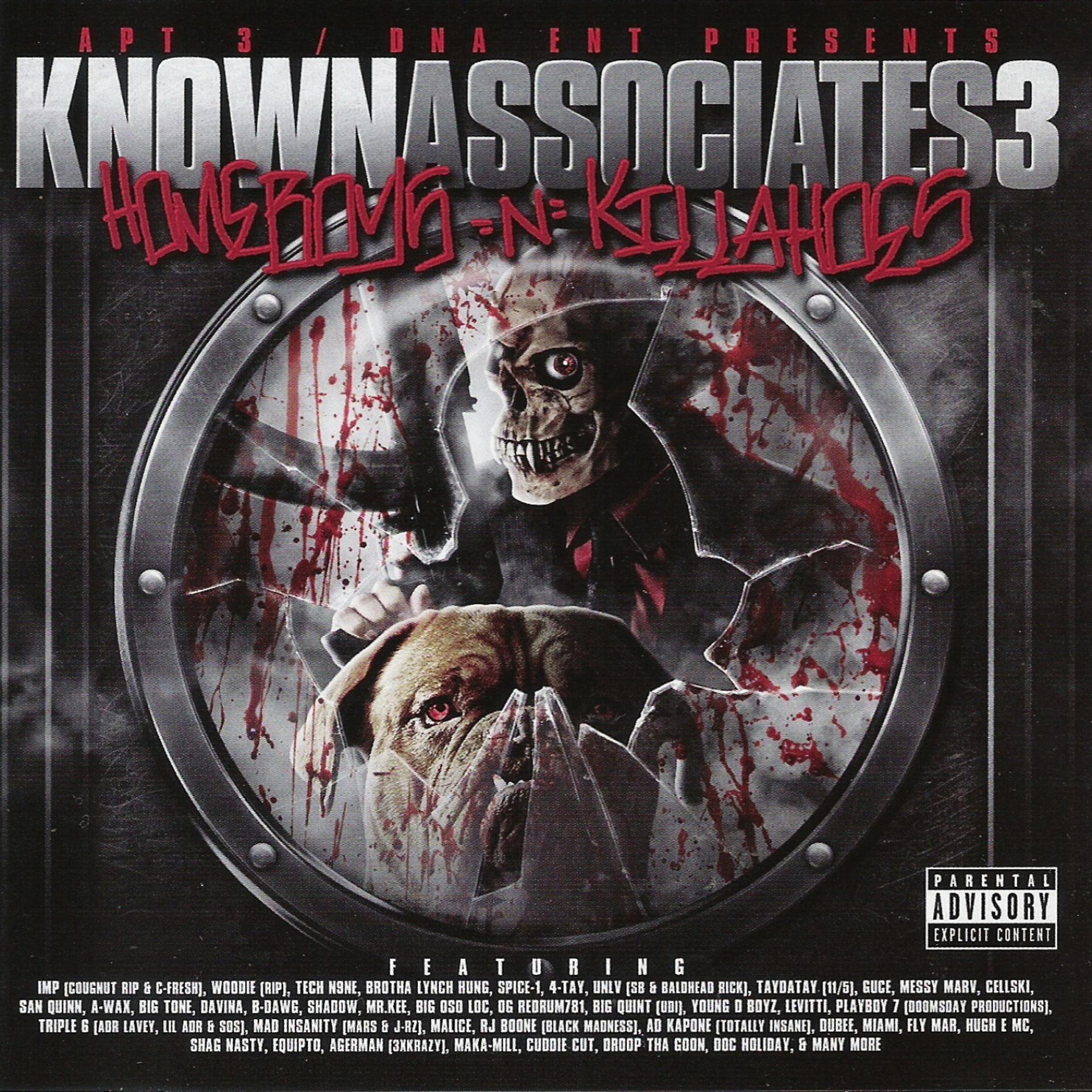 Постер альбома Known Associates, Vol. 3 Homeboys N Killahoes Part 2