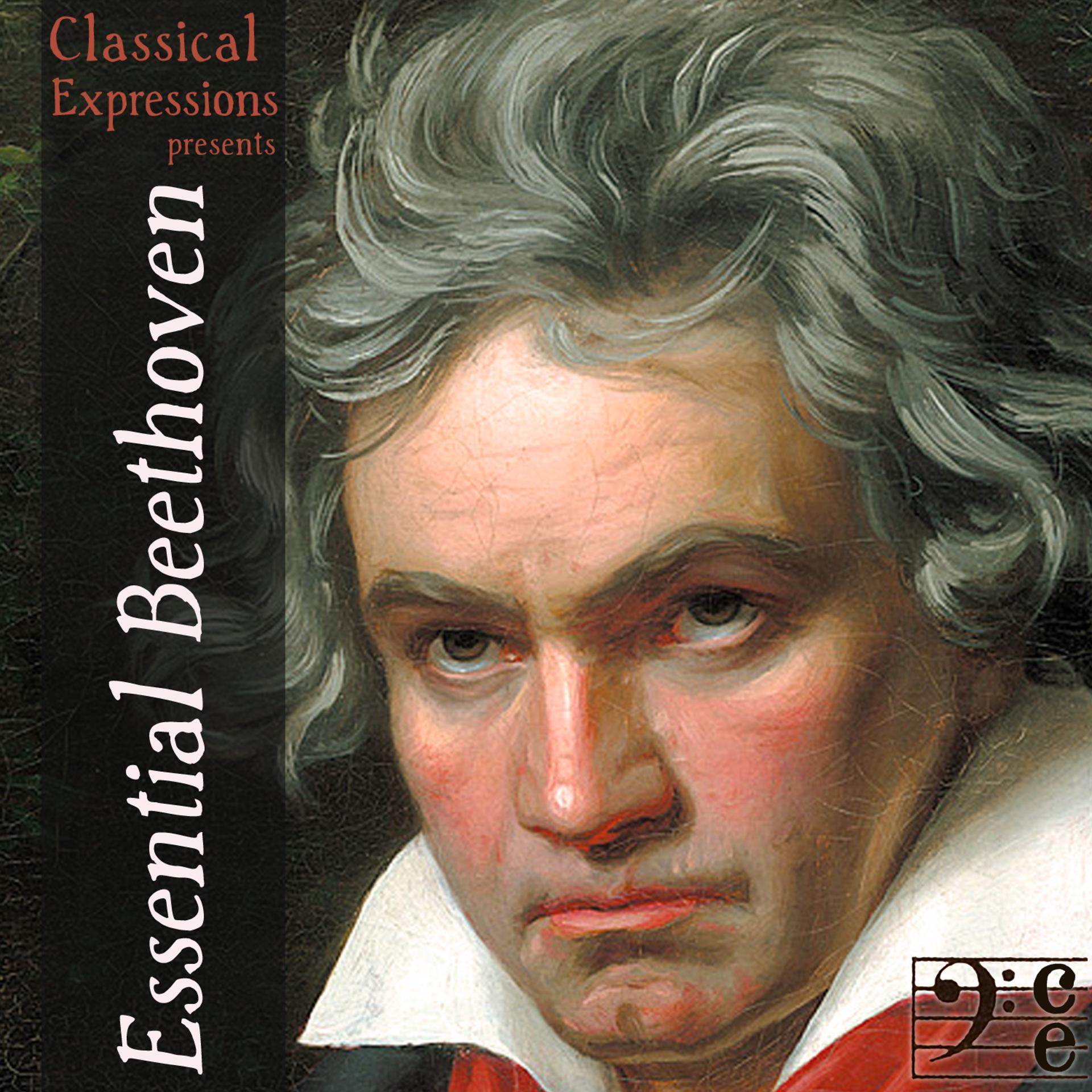 Постер альбома Essential Beethoven: The Complete Symphonies plus the Best Concertos, Overtures, Sonatas, & Quartets of Ludwig van Beethoven