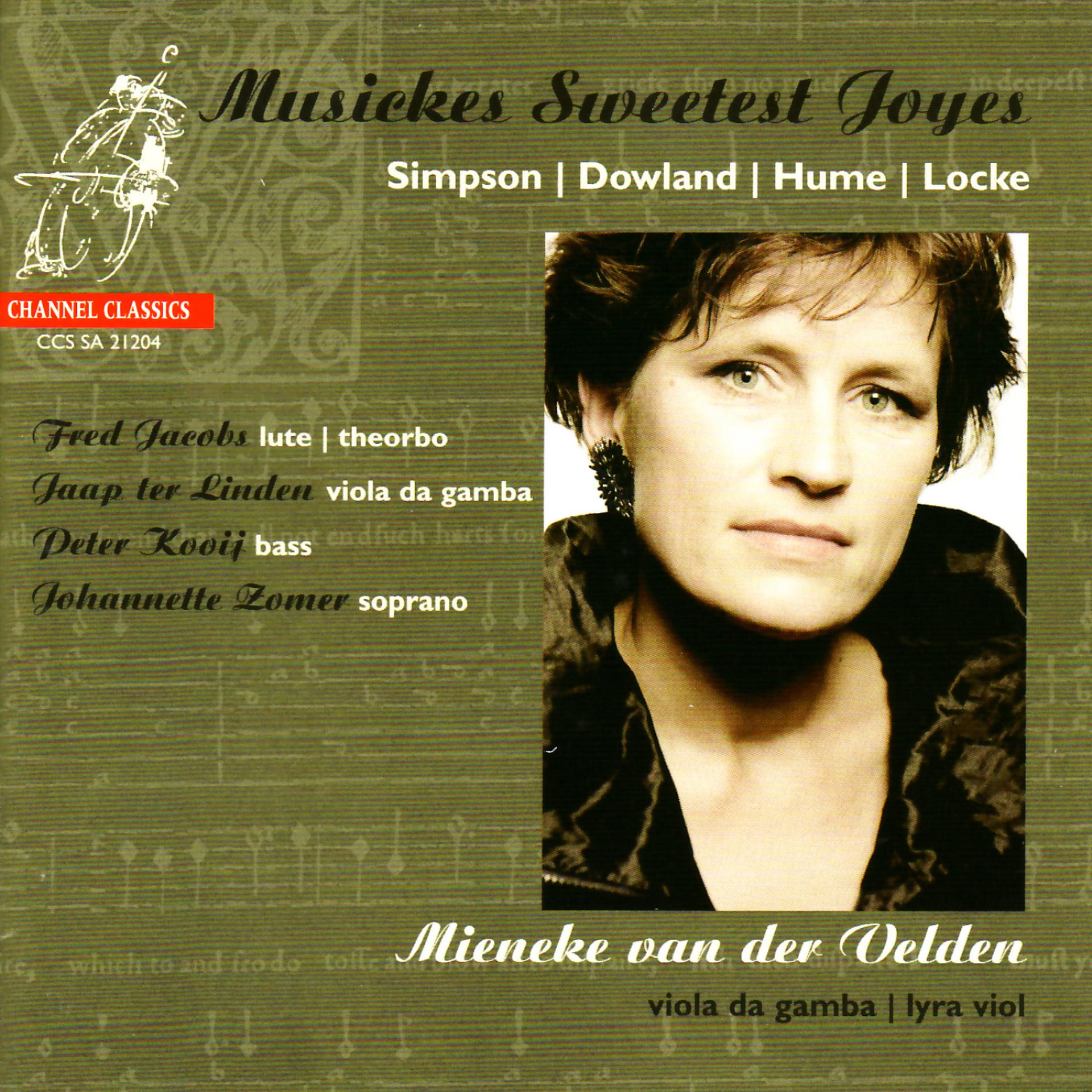 Постер альбома Musickes Sweetest Joyes - Simpson, Jones, Corkine, Hume, et al.