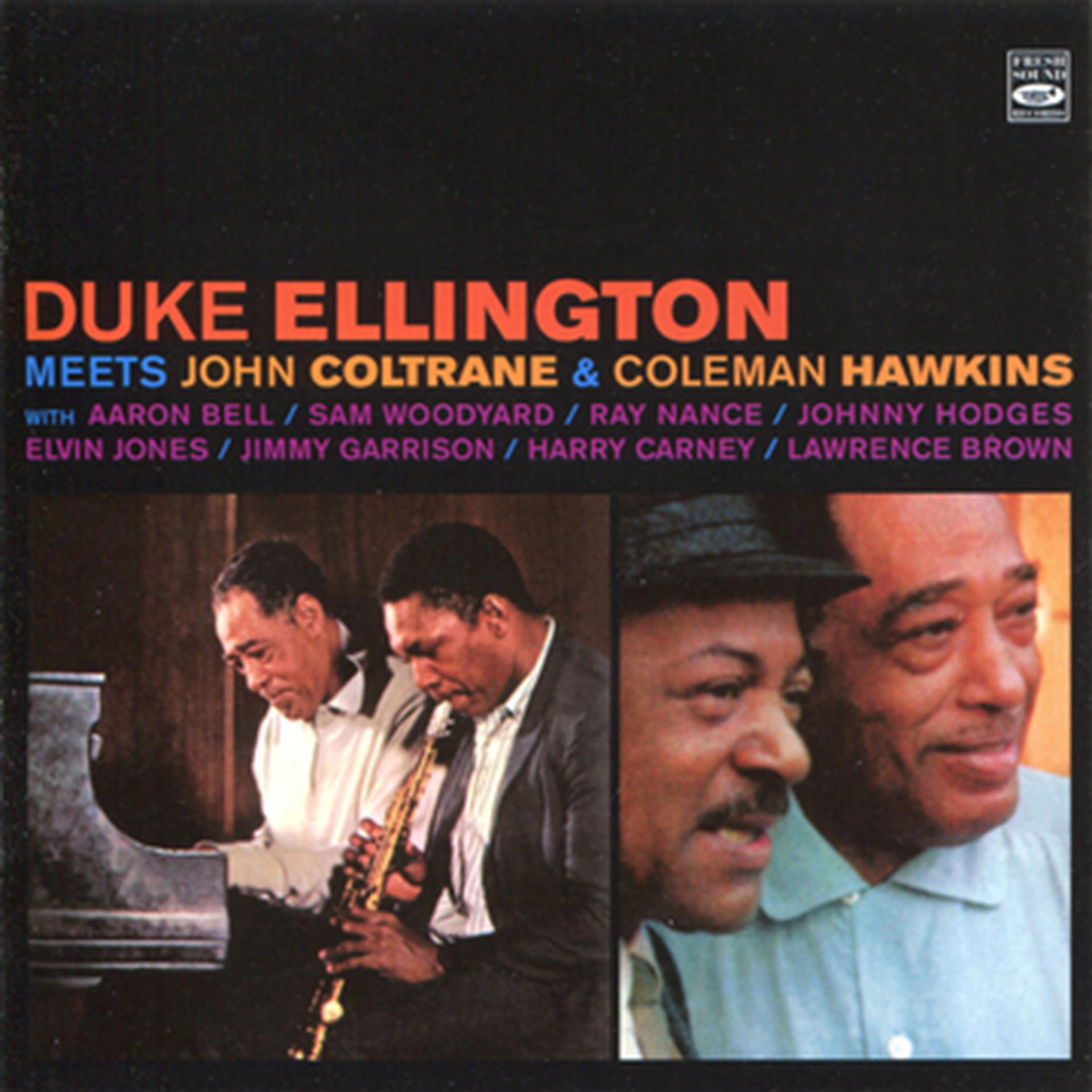 Постер альбома Duke Ellington Meets John Coltrane & Coleman Hawkins