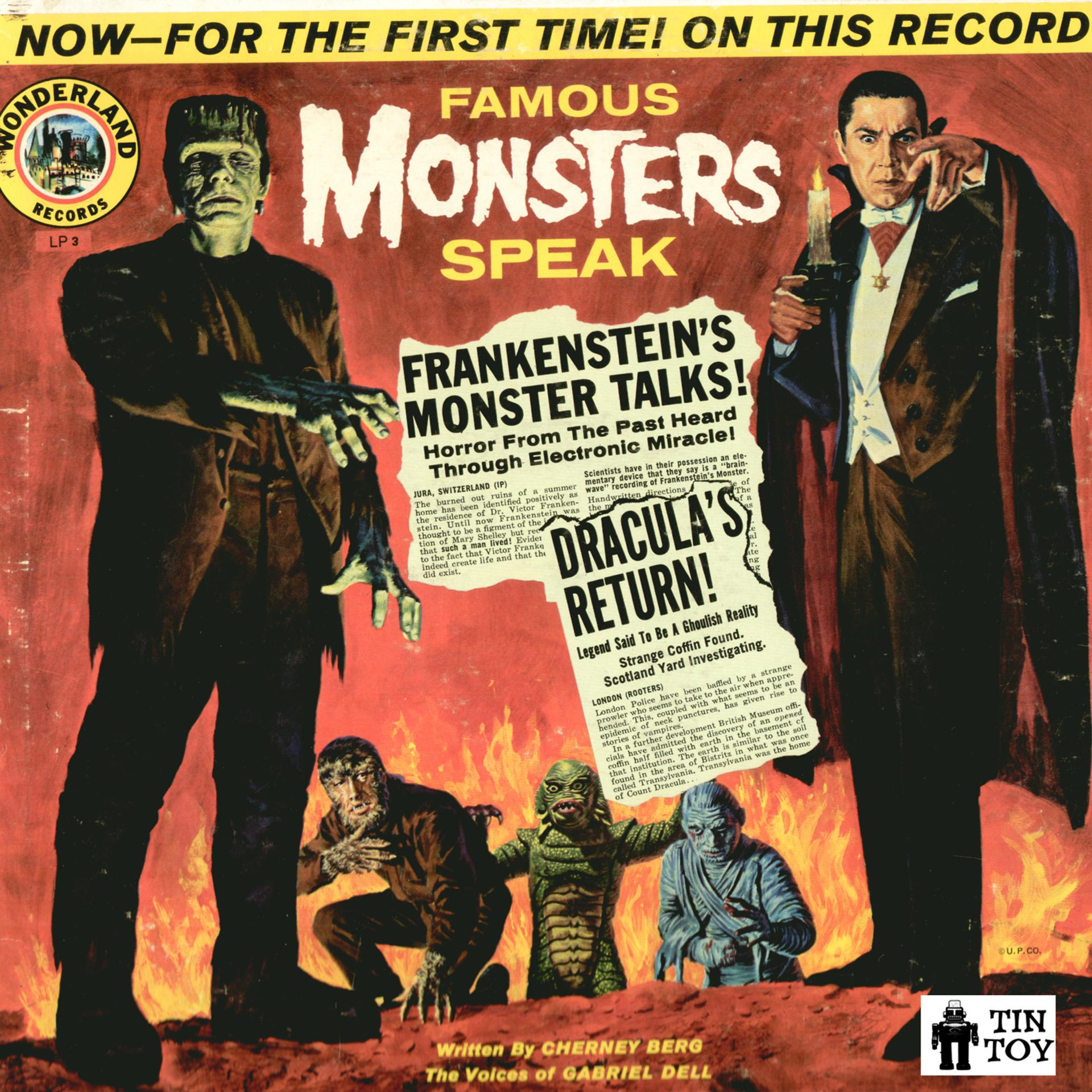 Постер альбома Famous Monsters Speak