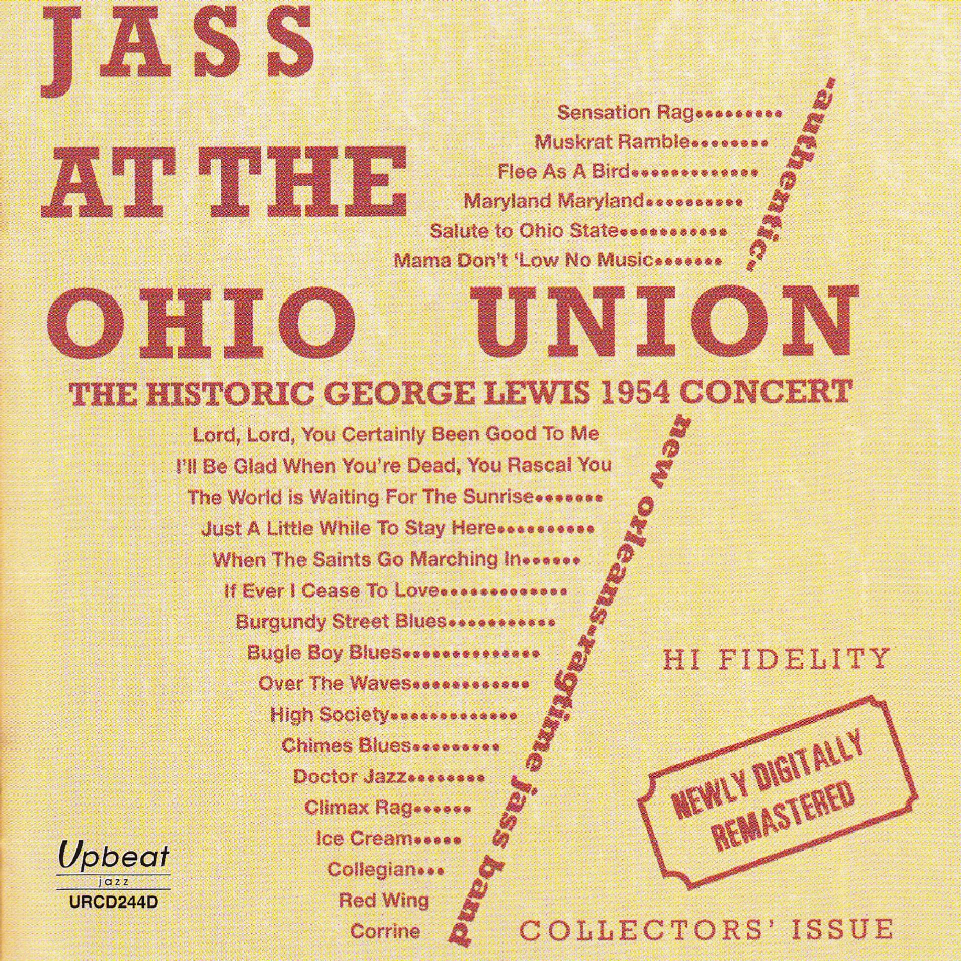 Постер альбома Jass at the Ohio Union