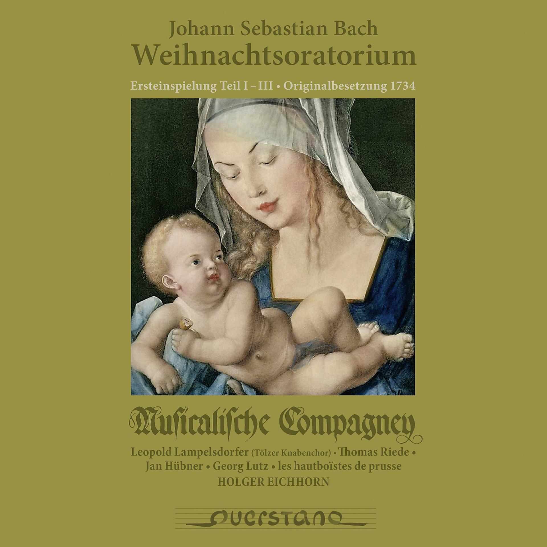Постер альбома Johann Sebastian Bach: Weihnachtsoratorium
