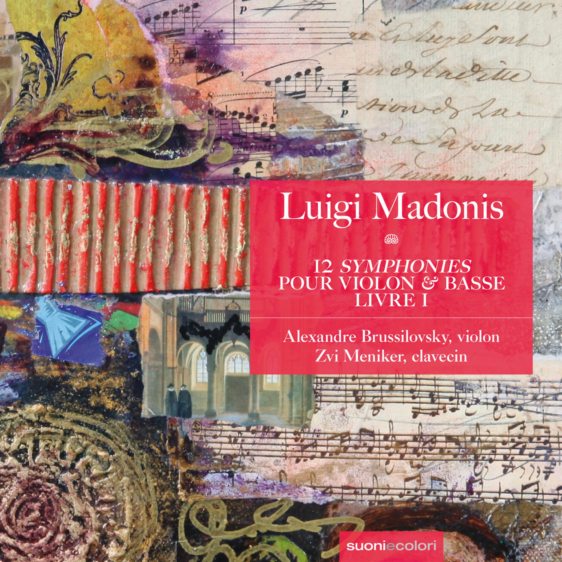 Постер альбома Madonis: 12  « Symphonies » pour violon et basse - livre I - Sonates 1-6