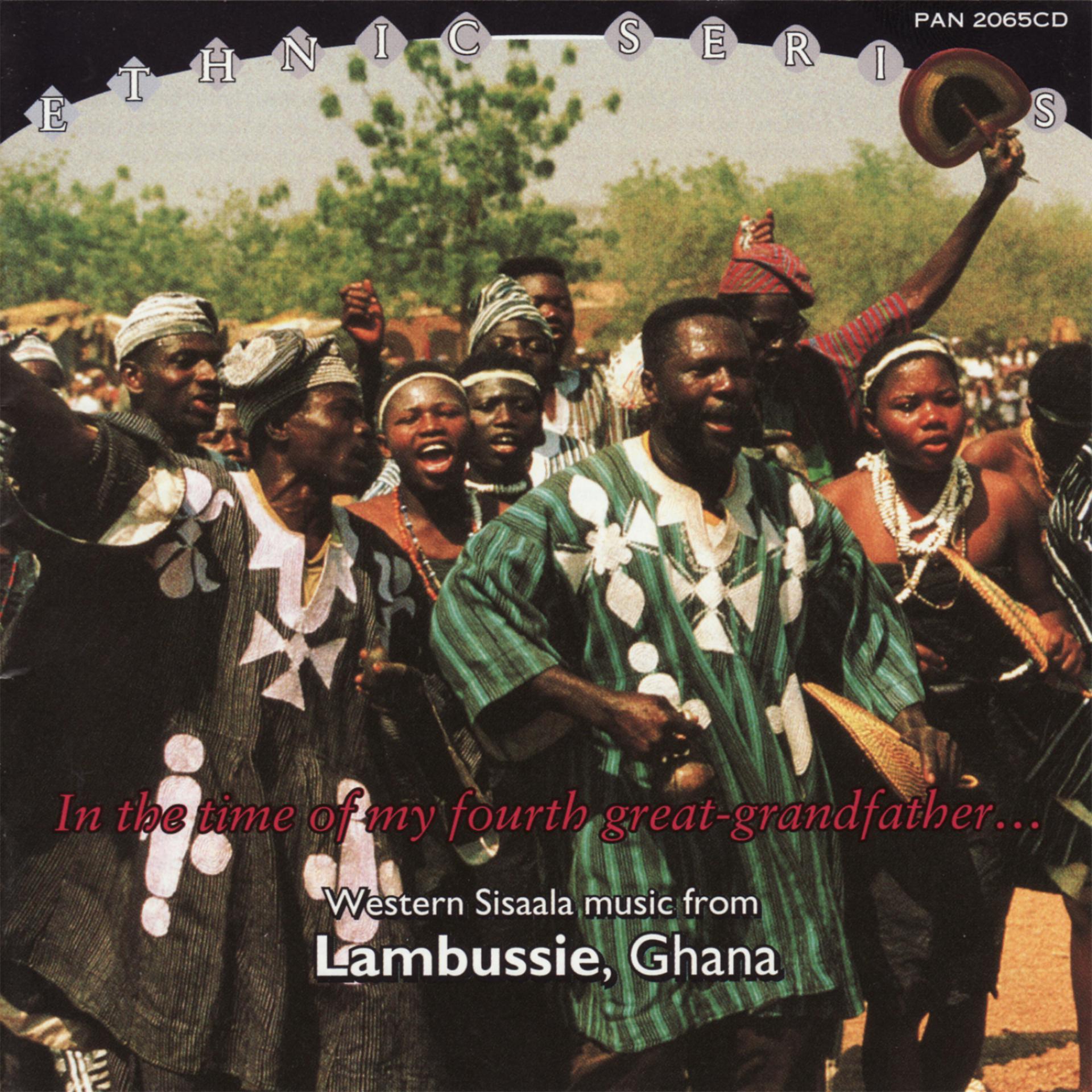 Постер альбома In the Time of My Fourth Great-Grandfather... Western Sisaala Music from Lambussie, Ghana