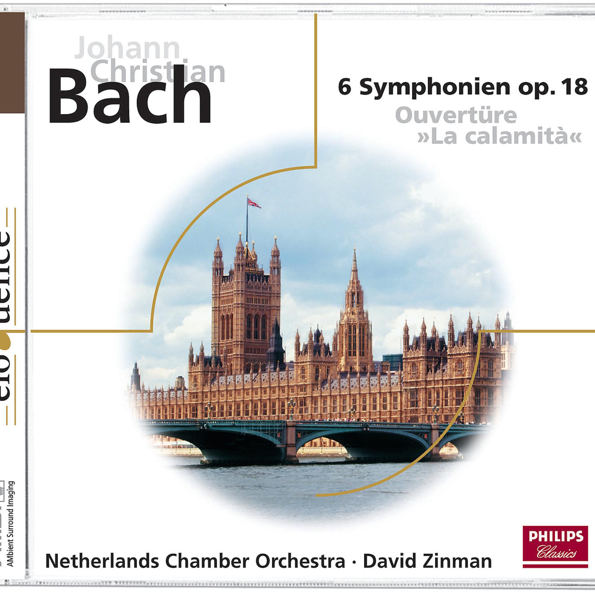 Постер альбома J. Chr. Bach: Sinfonien