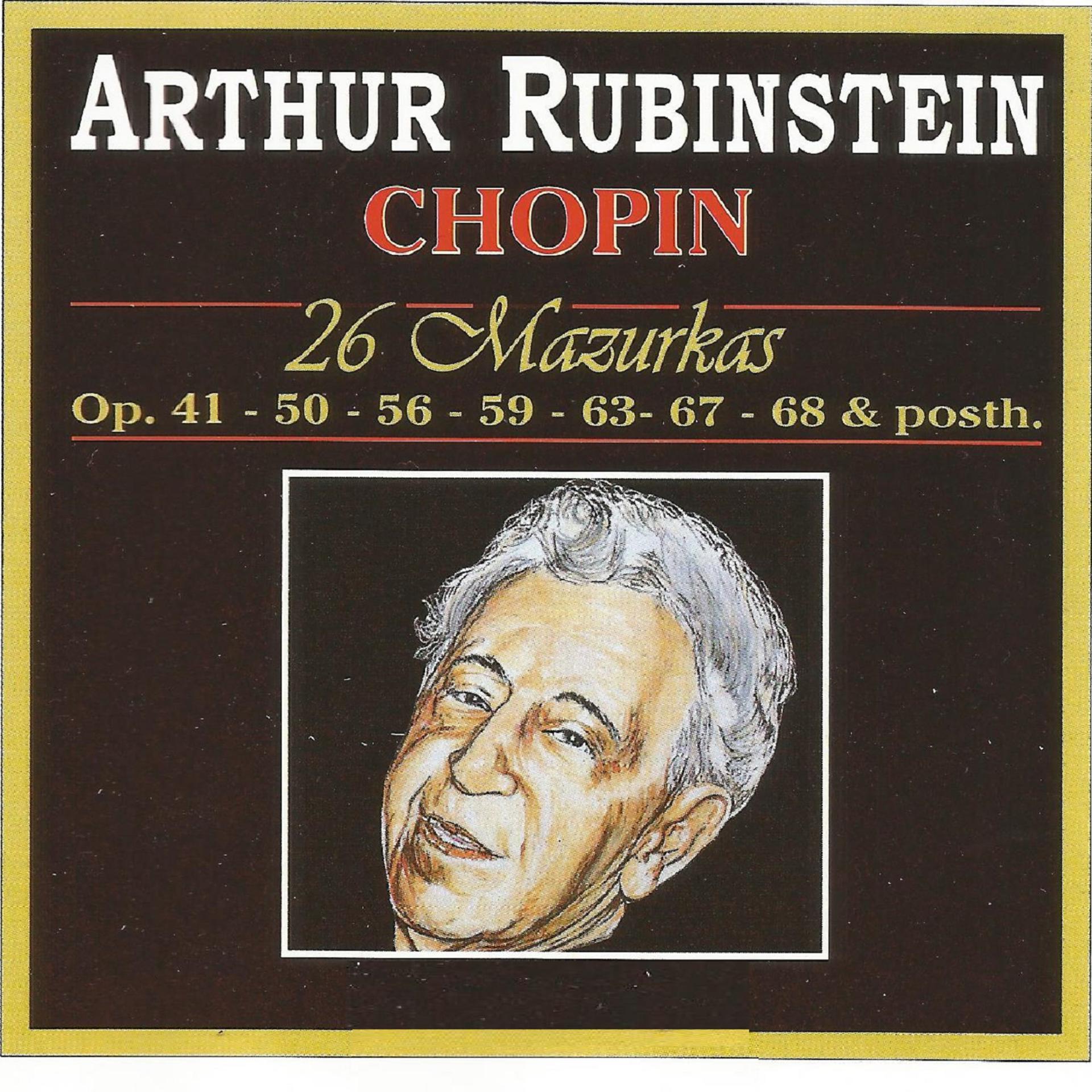 Постер альбома Arthur Rubinstein - Chopin