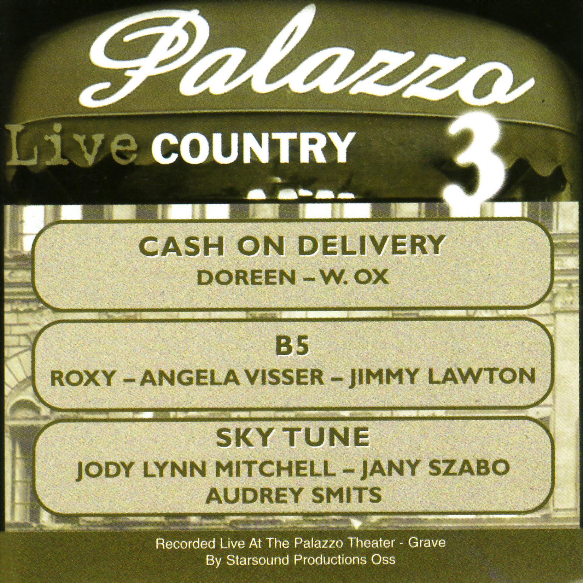 Постер альбома Palazzo Country CD 3
