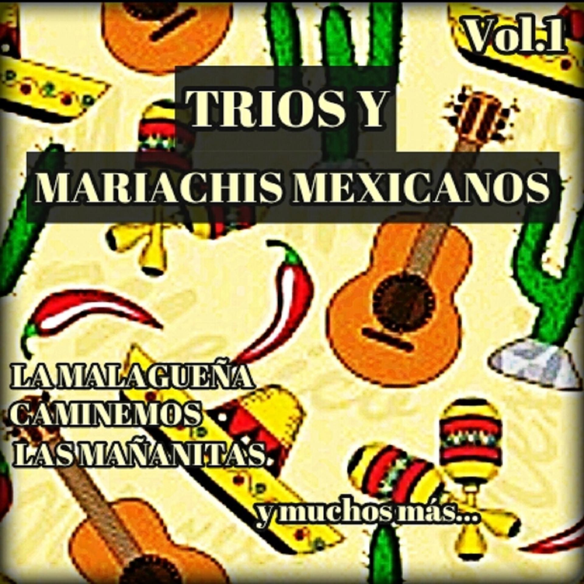 Постер альбома Tríos y Mariachis Mexicanos, Vol. 1