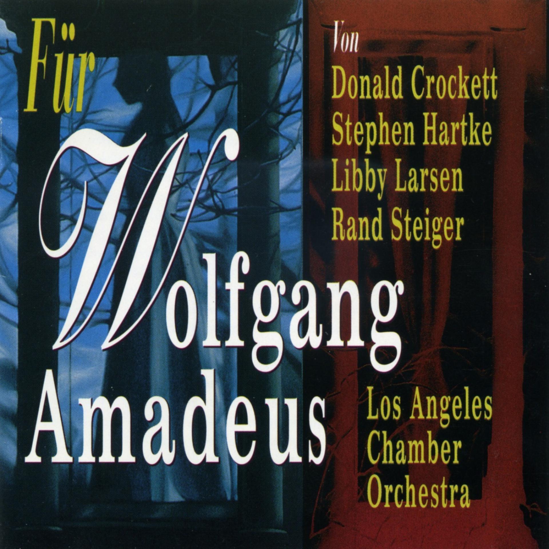 Постер альбома Los Angeles Chamber Orchestra – für Wolfgang Amadeus