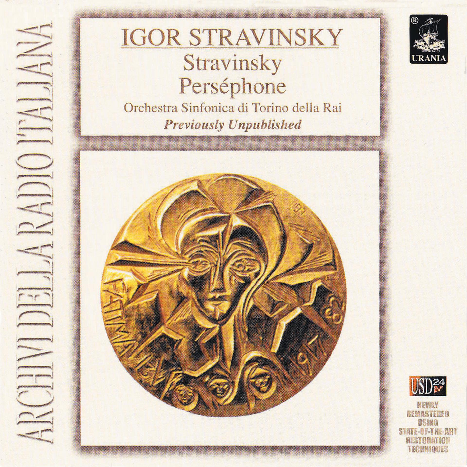 Постер альбома Stravinsky Conducts Stravinsky: Perséphone
