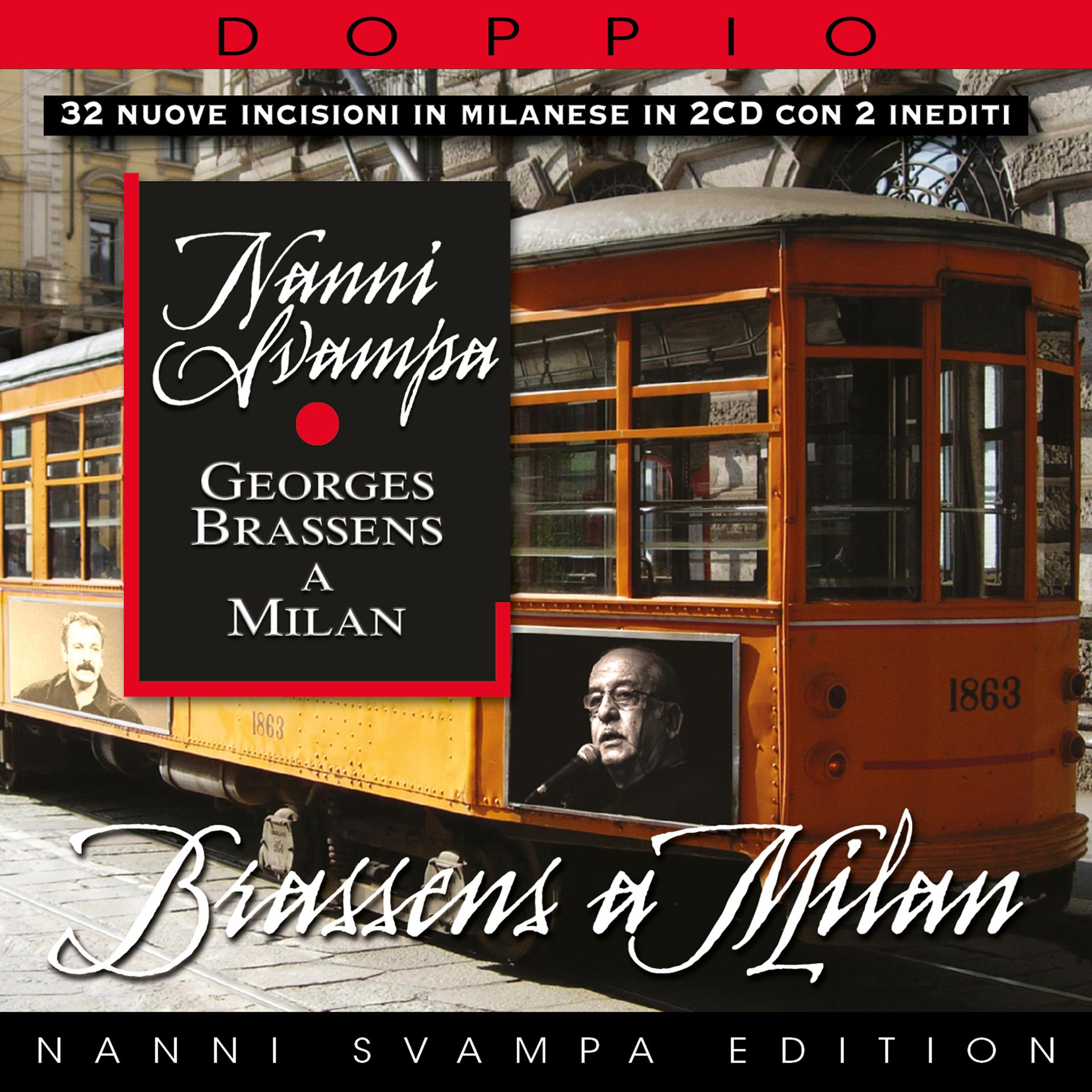 Постер альбома Brassens a Milan
