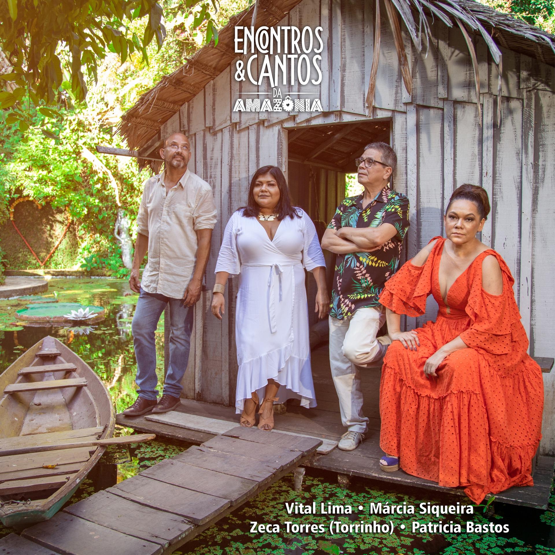 Постер альбома Encontros & Cantos da Amazônia (Ao Vivo)