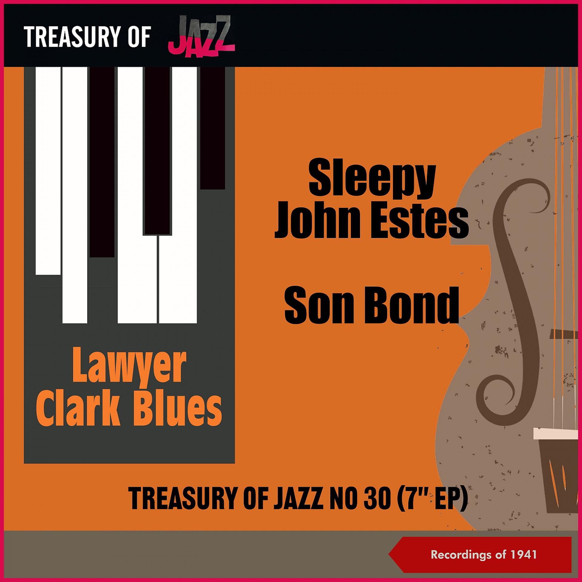 Постер альбома Lawyer Clark Blues - Treasury Of Jazz No. 30