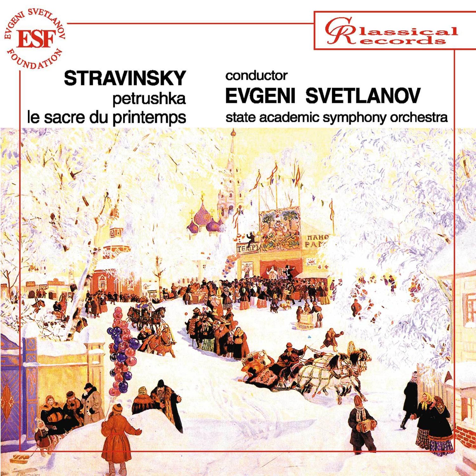 Постер альбома Stravinsky: Petrushka & The Rite of Spring