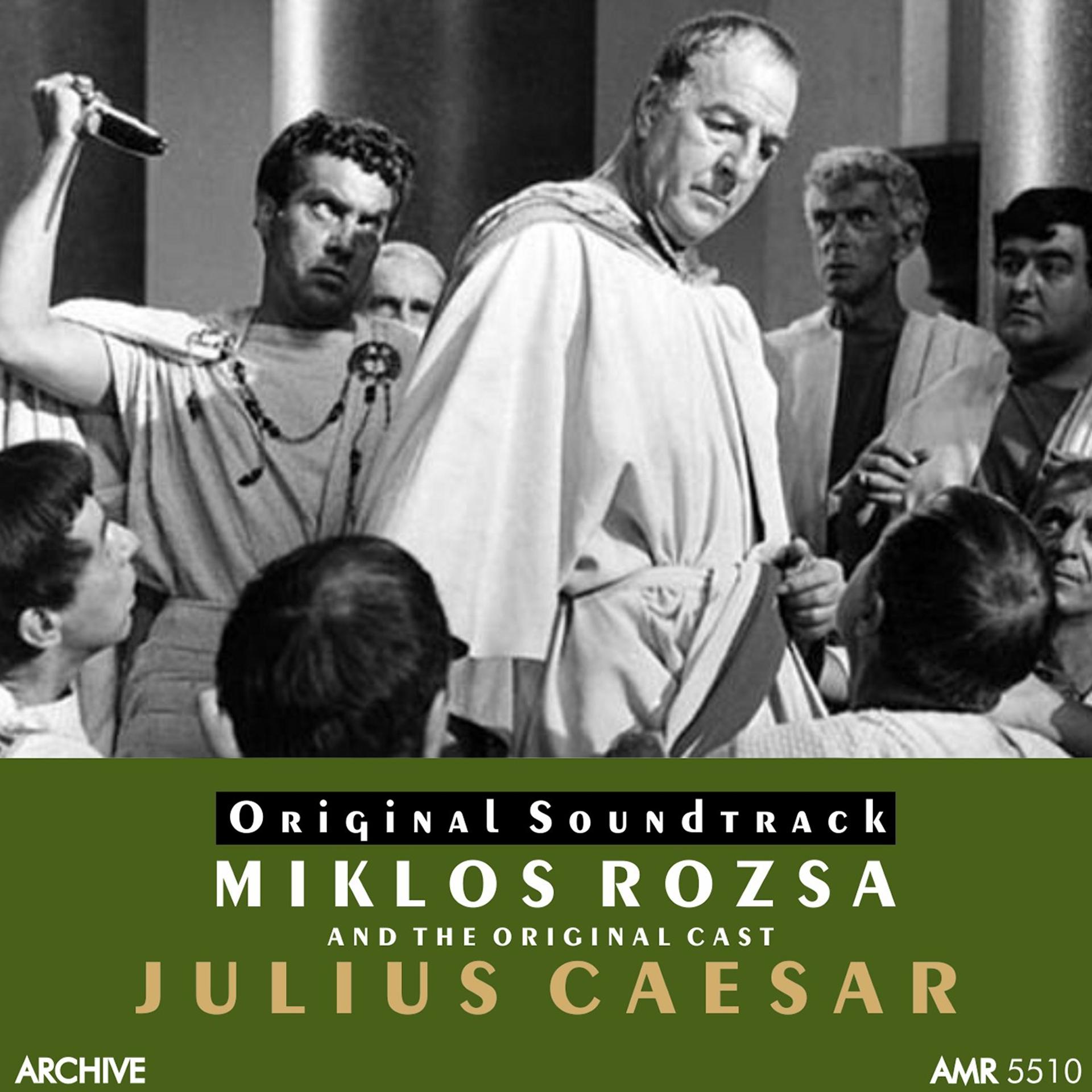 Постер альбома Julius Caesar (Original Motion Picture Soundtrack)