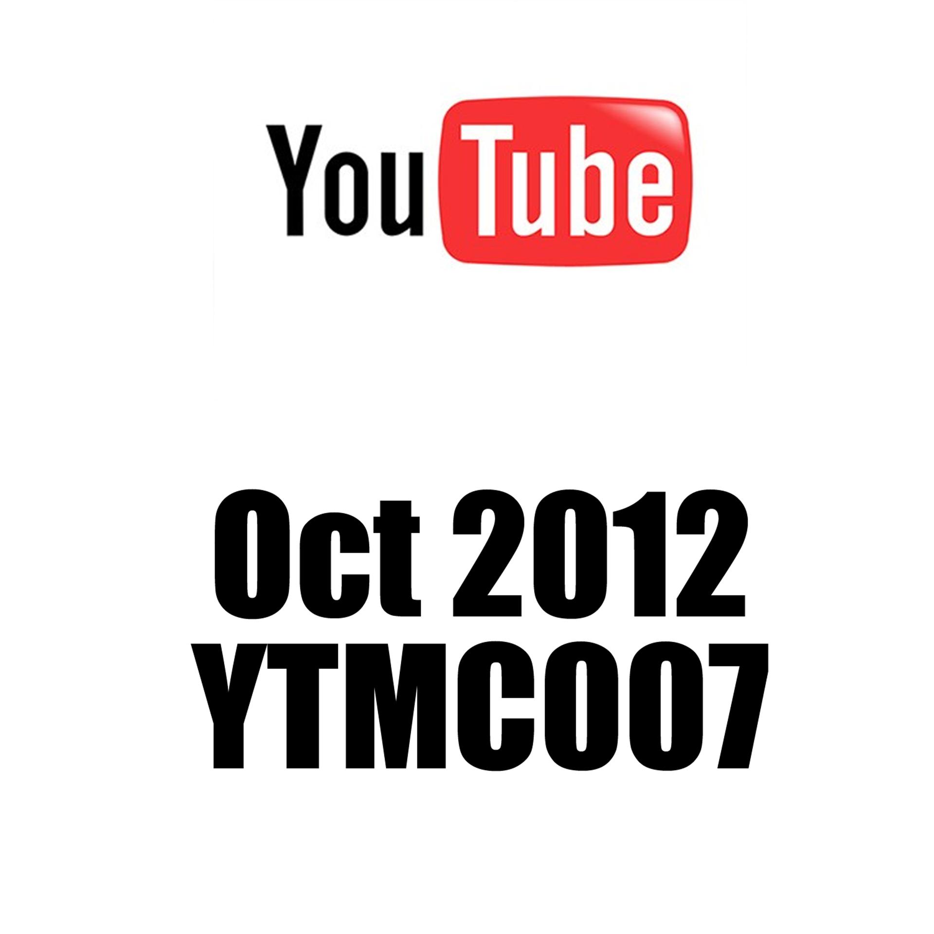Постер альбома Youtube Music - One Media - Oct 2012 - Ytmc007