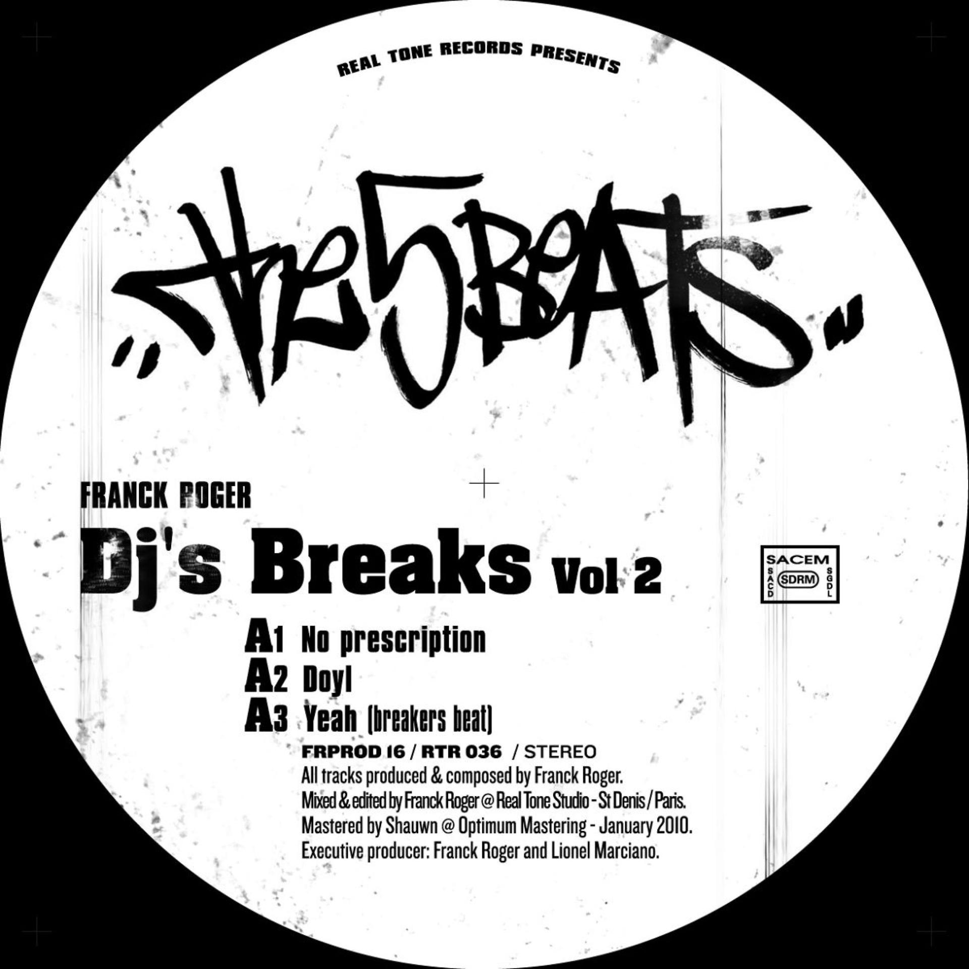 Постер альбома Dj's Breaks Vol 2