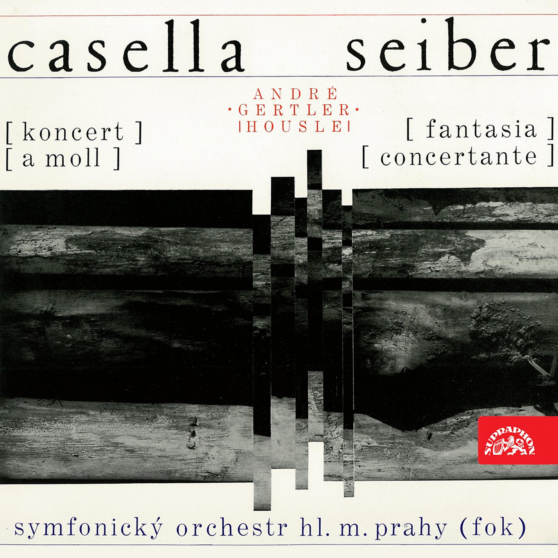 Постер альбома Seiber: Fantasia concertante, Casella: Concerto in A minor
