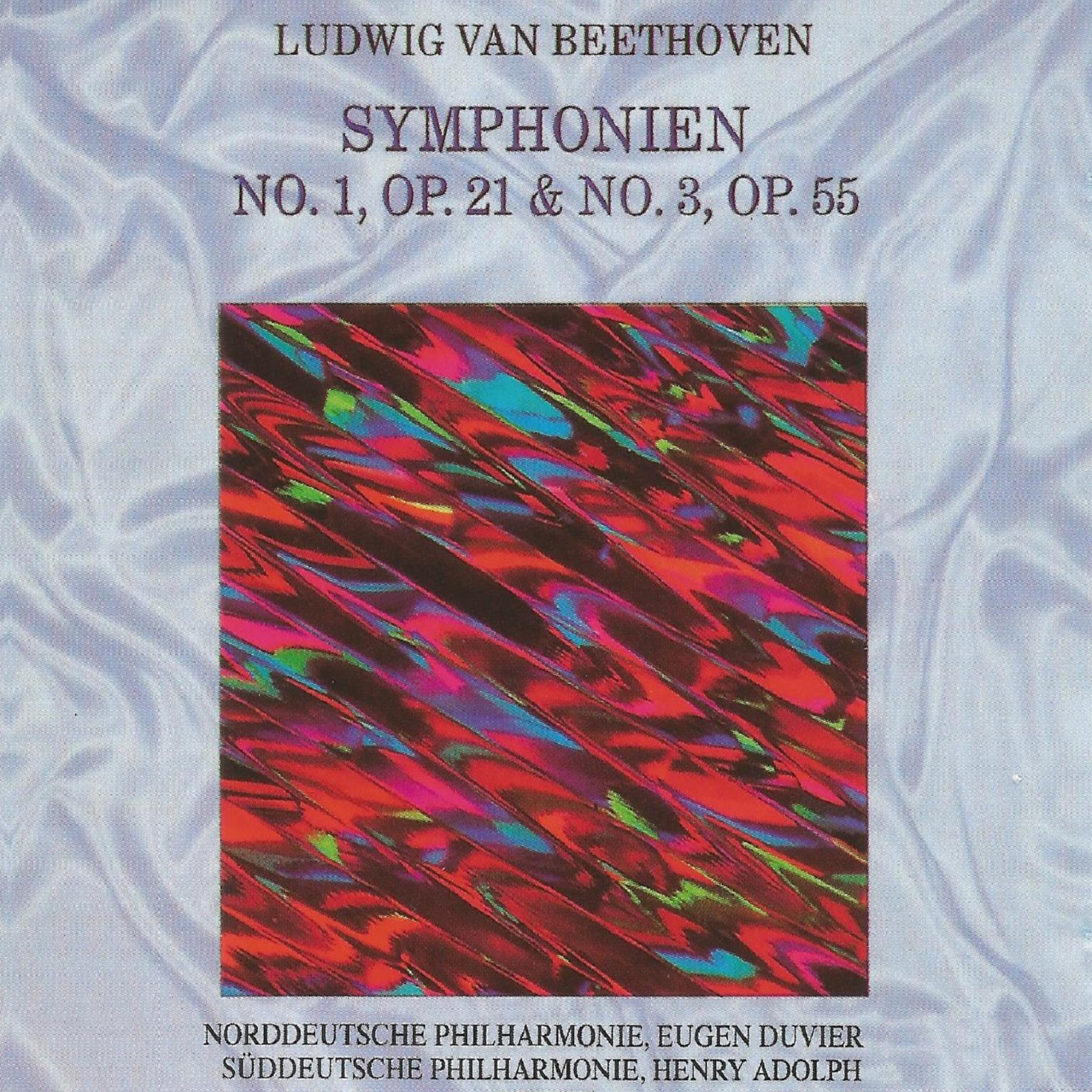 Постер альбома Ludwig Van Beethoven - Symphonien No. 1, No. 3