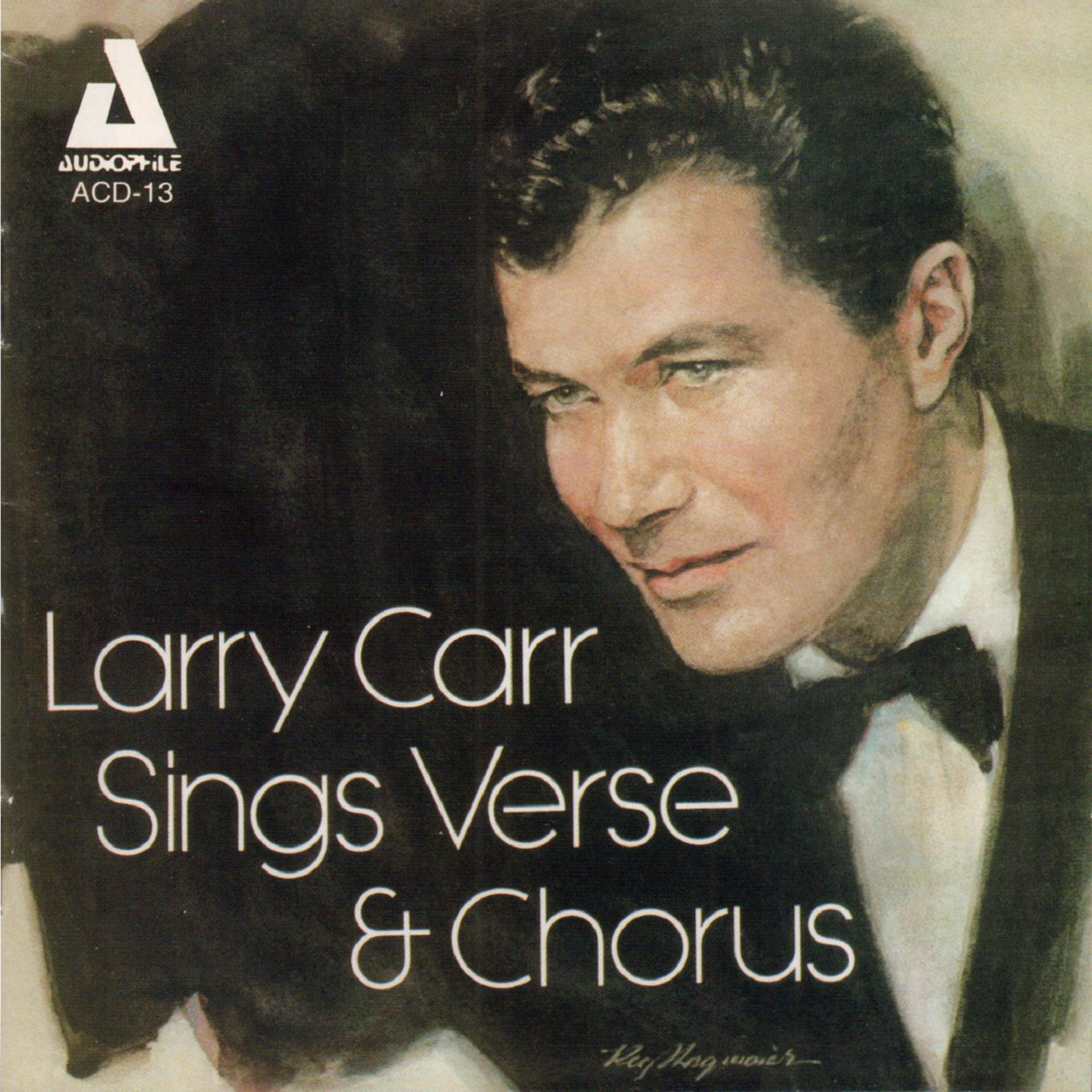 Постер альбома Larry Carr Sings Verse and Chorus