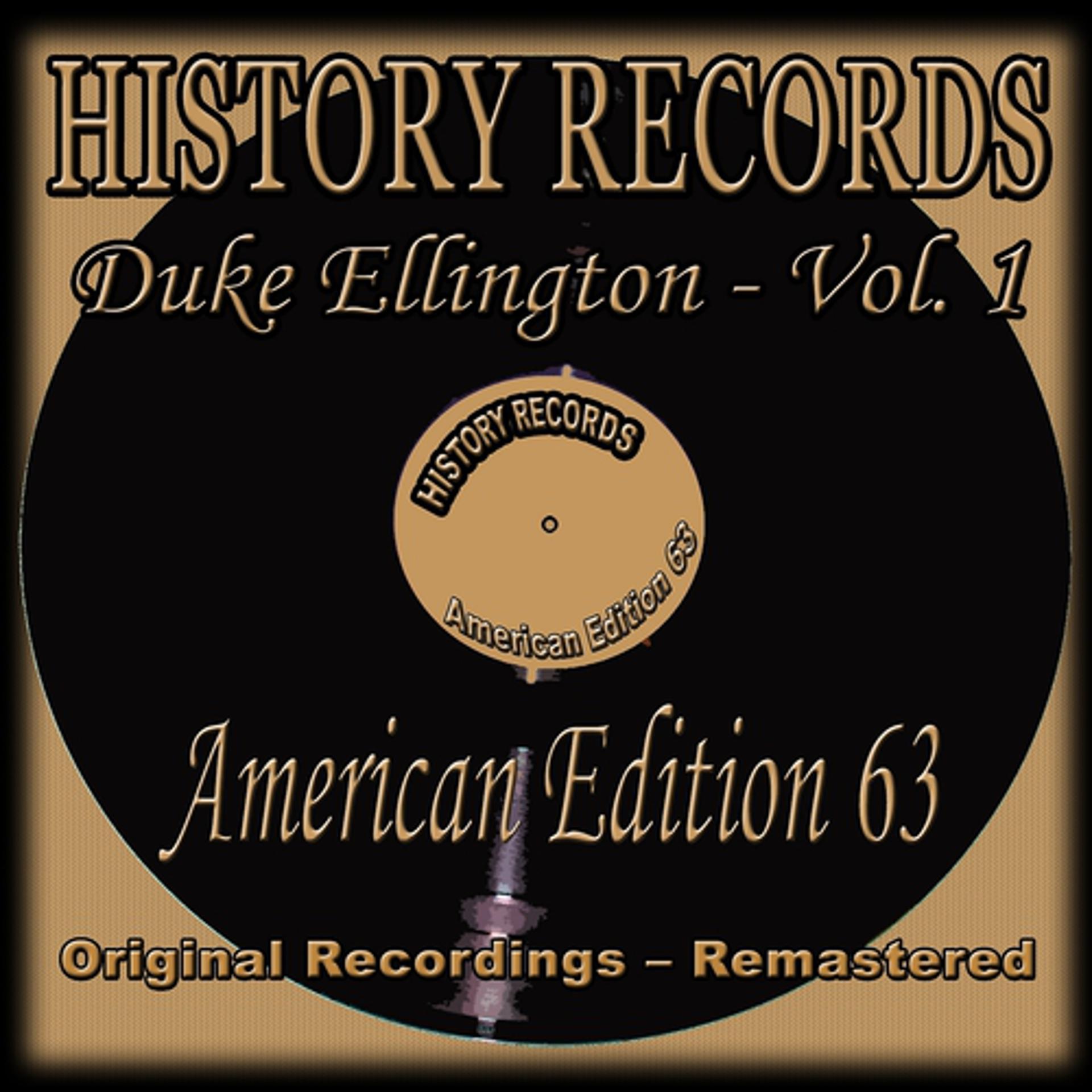 Постер альбома History Records - American Edition 63, Vol. 1 (Original Recordings - Remastered)
