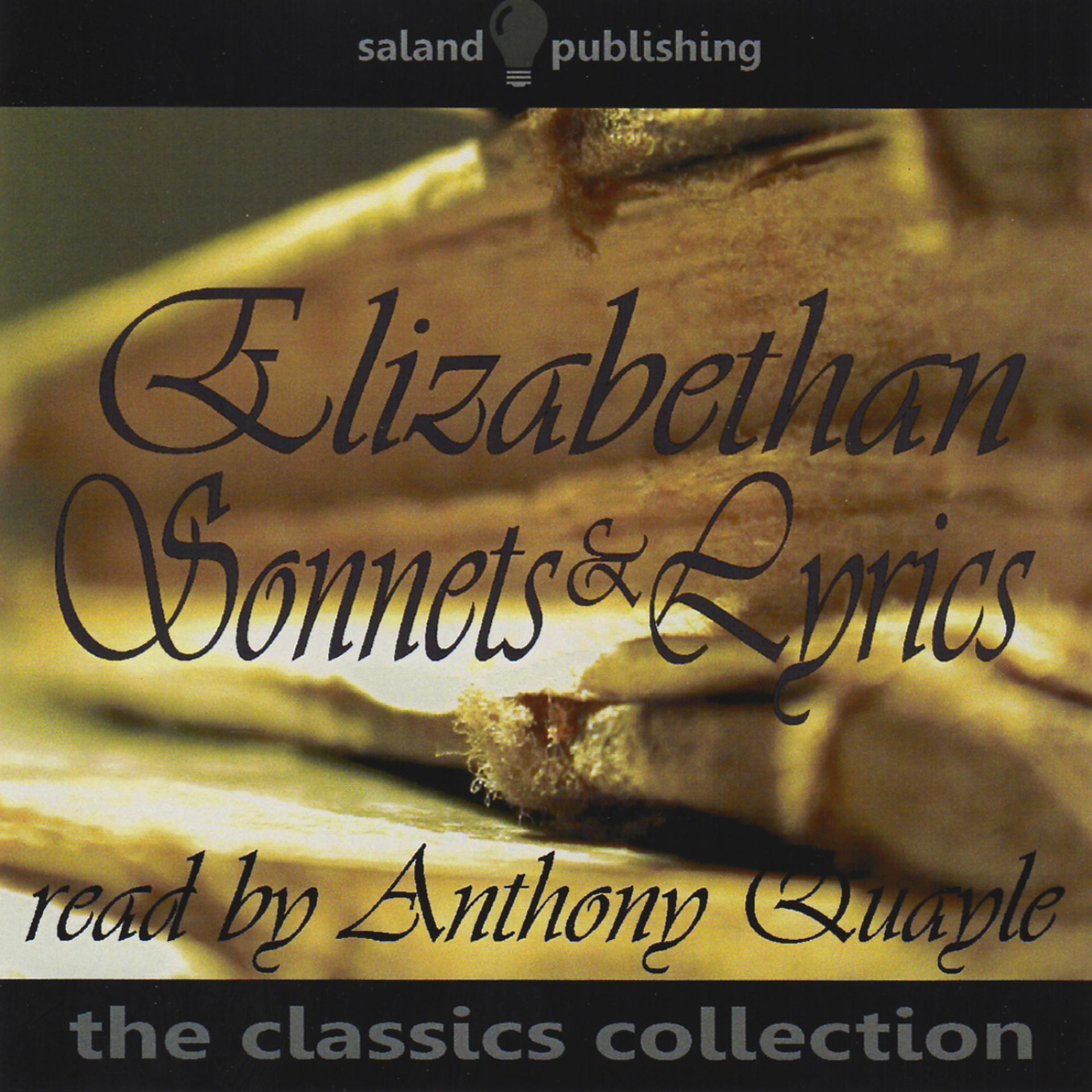 Постер альбома Elizabethan Sonnets & Lyrics