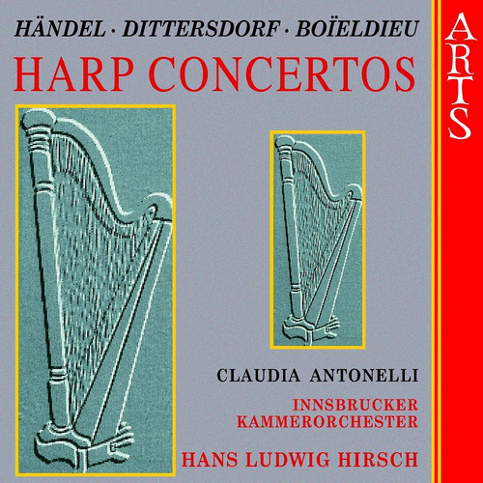 Постер альбома Boieldieu, von Dittersdorf & Handel: Harp Concertos
