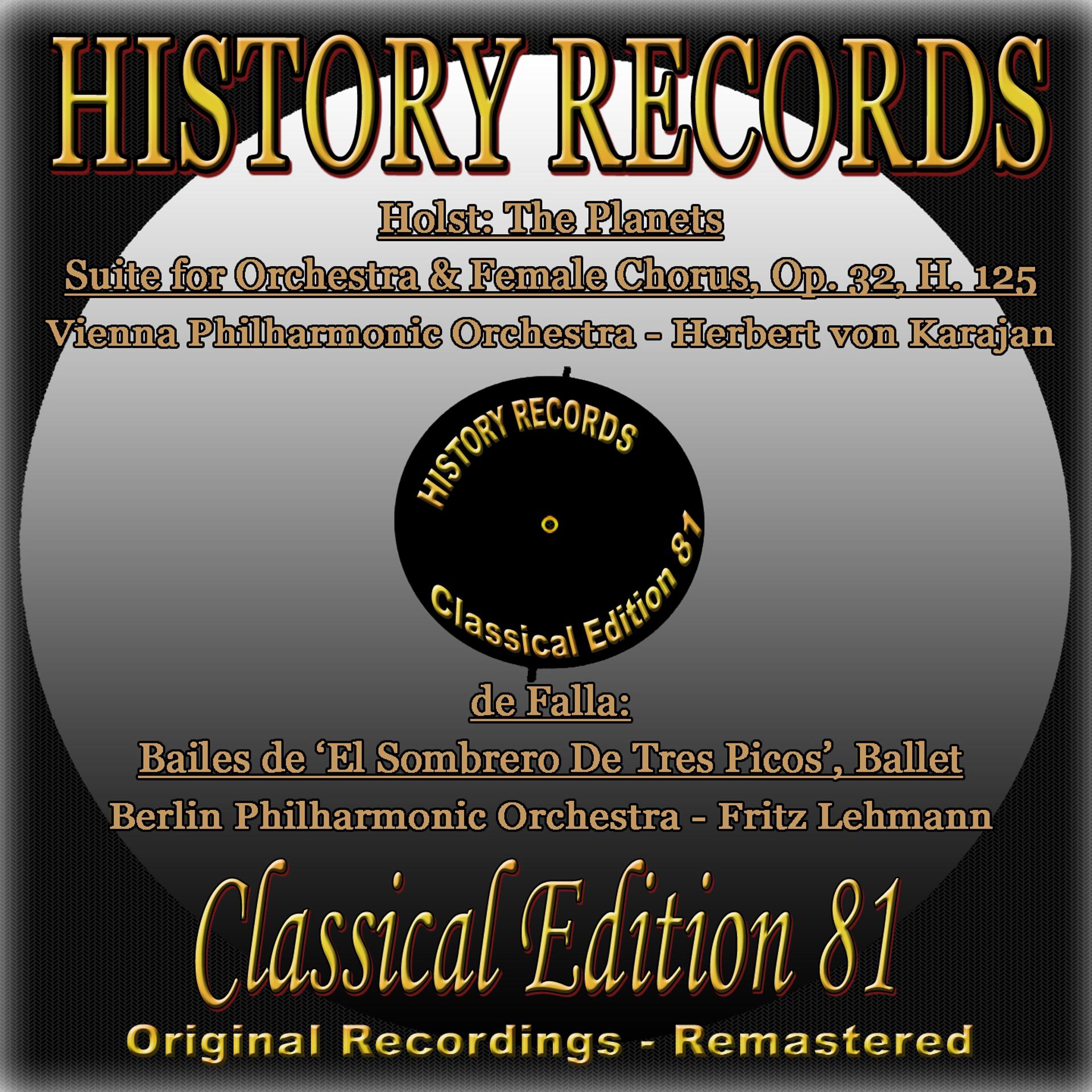 Постер альбома History Records - Classical Edition 81 (Original Recordings - Remastered)