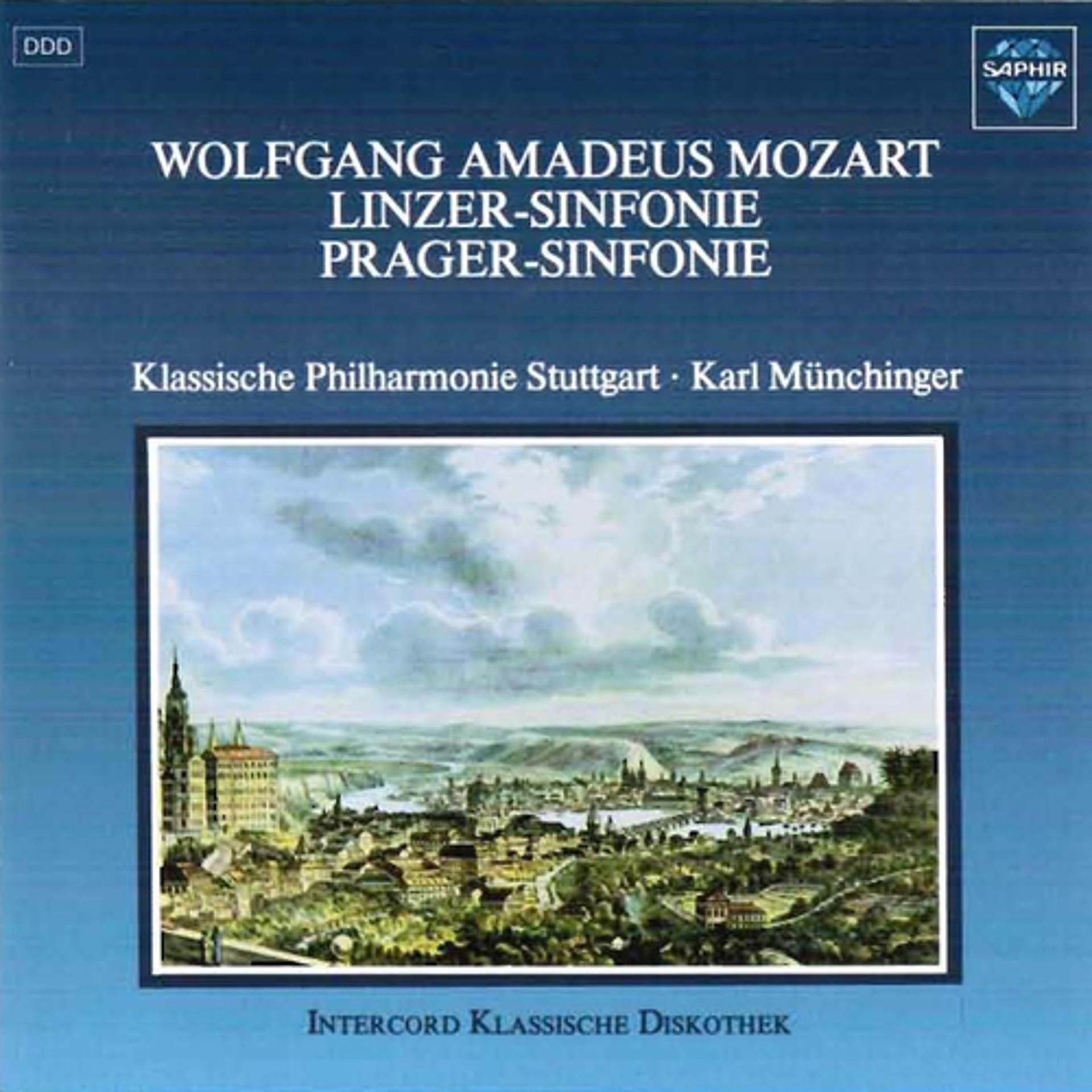 Постер альбома Mozart: Symphonies No. 36 in C Minor KV 425 ''Linzer'' & No. 38 D Minor KV 504 ''Prager''