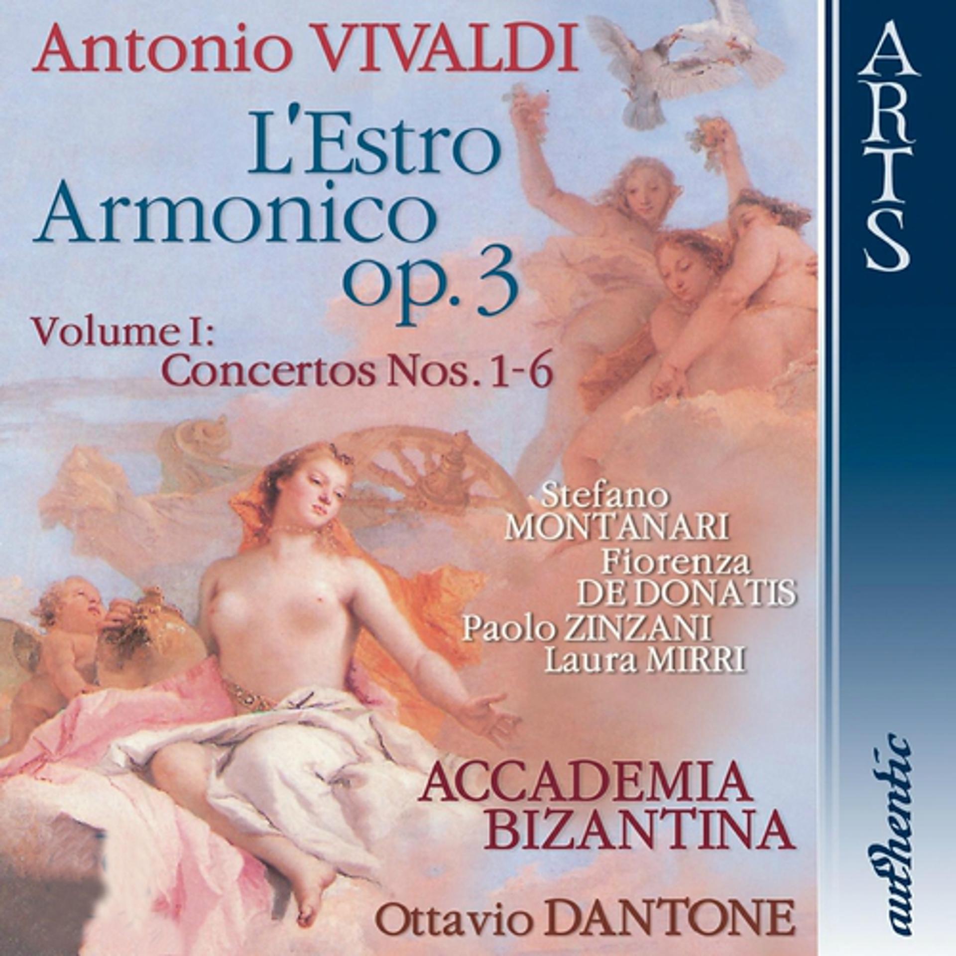 Постер альбома Vivaldi: L'Estro Armonico, Concertos Nos. 1-6, Op. 3, Vol. 1