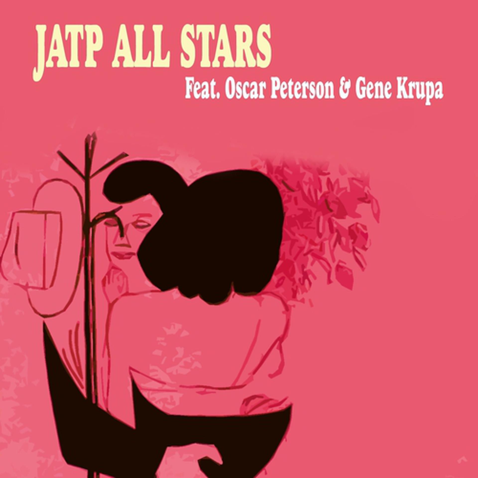 Постер альбома JATP All Stars With Oscar Peterson & Gene Krupa