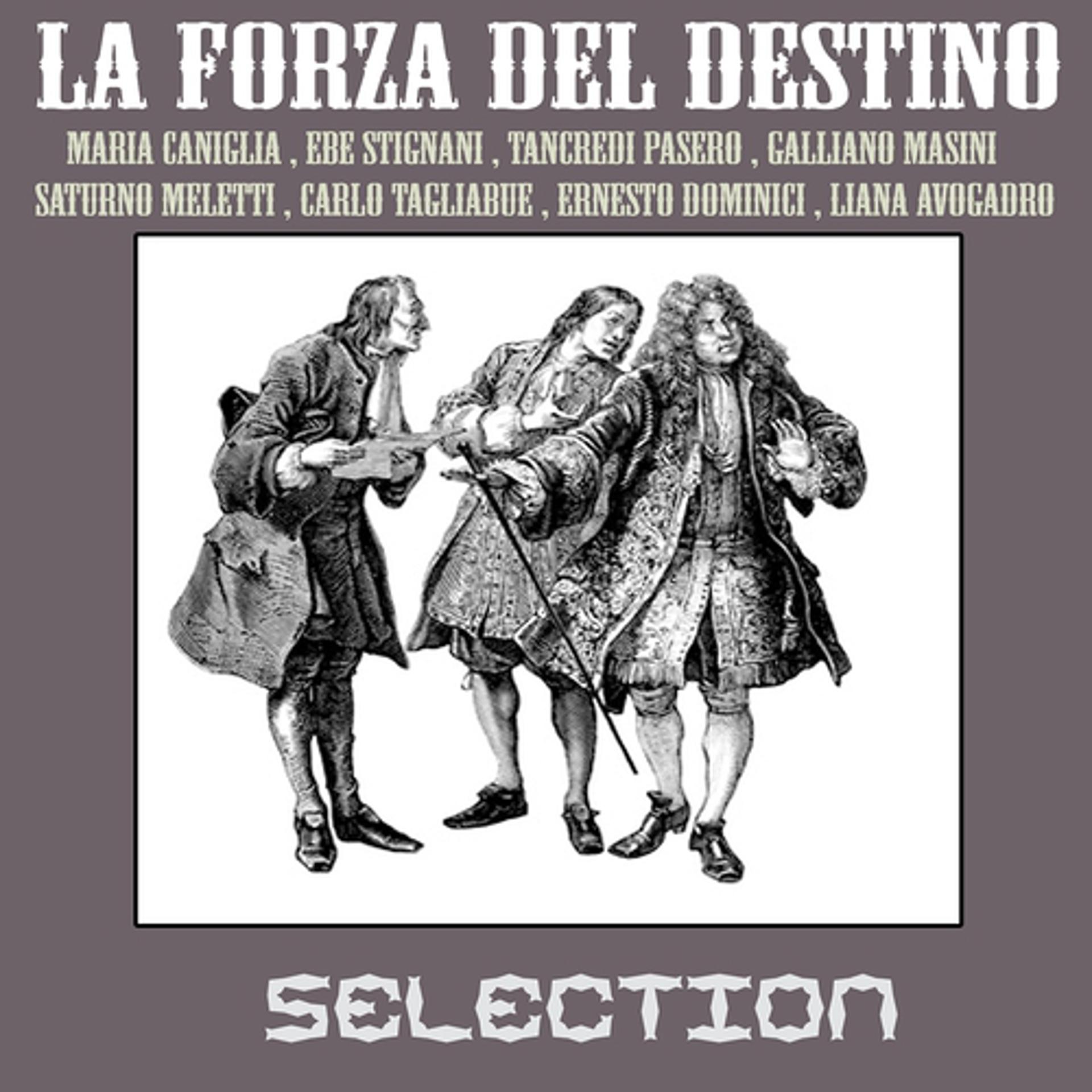 Постер альбома La forza del destino - selection (Giuseppe verdi)