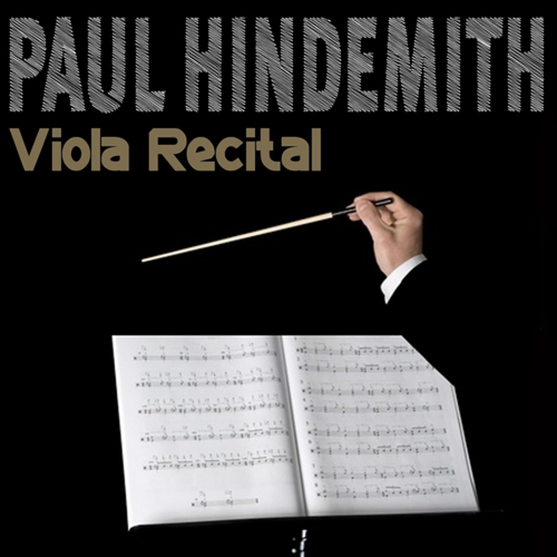 Постер альбома Paul Hindemith: Viola Recital